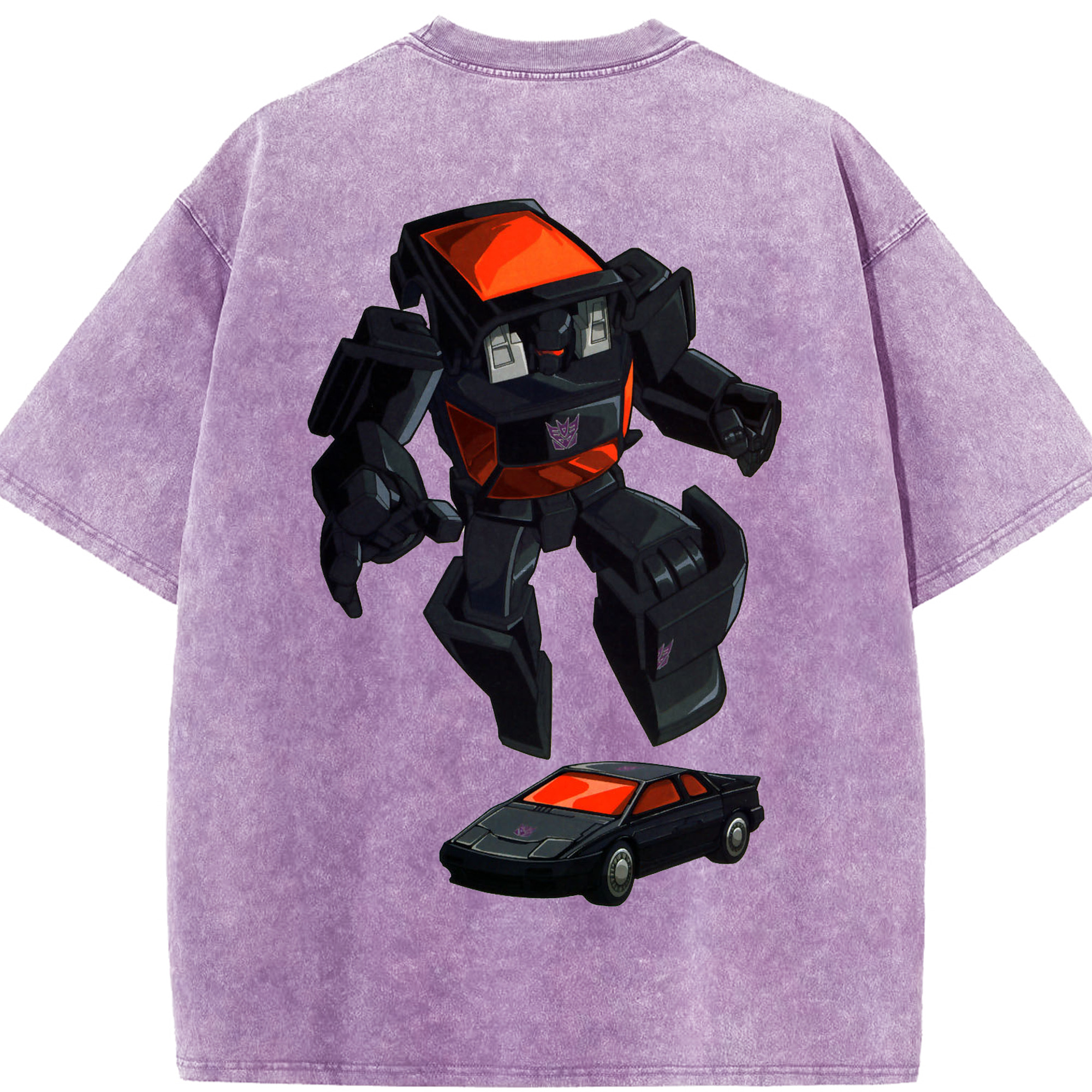 （画像用）  綿100% ヴィンテージ風 半袖Tシャツ（背面プリント）