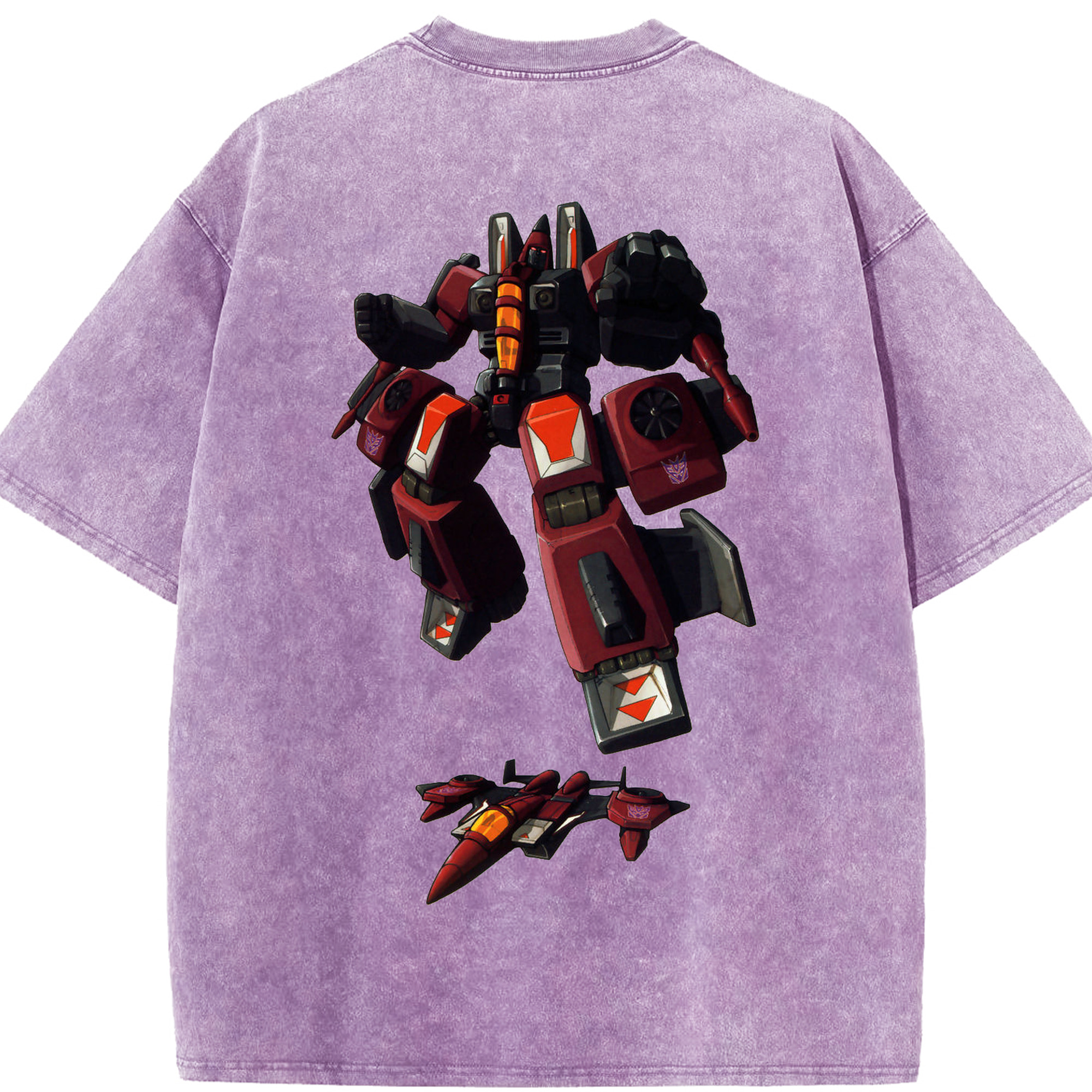 （画像用）  綿100% ヴィンテージ風 半袖Tシャツ（背面プリント）