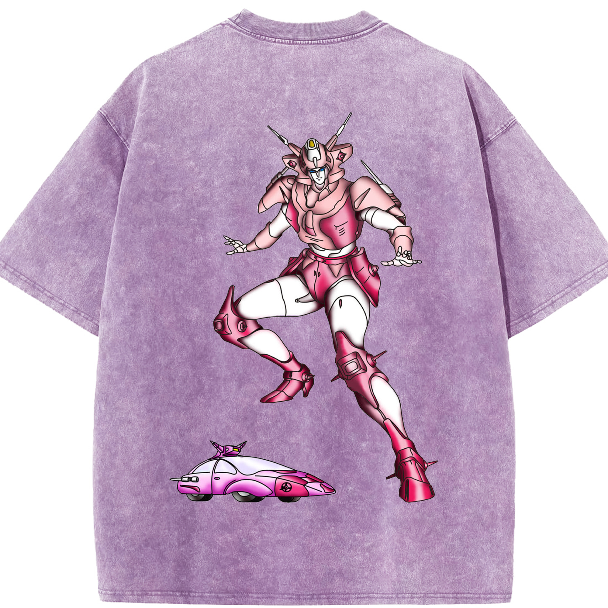 （画像用）  綿100% ヴィンテージ風 半袖Tシャツ（背面プリント）