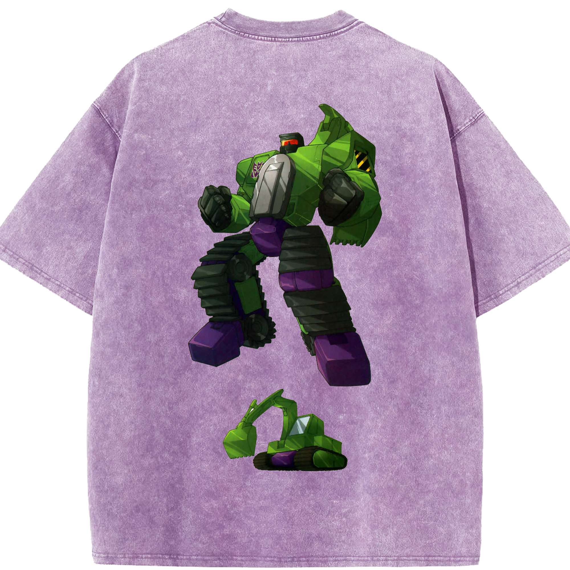 （画像用）  綿100% ヴィンテージ風 半袖Tシャツ（背面プリント）