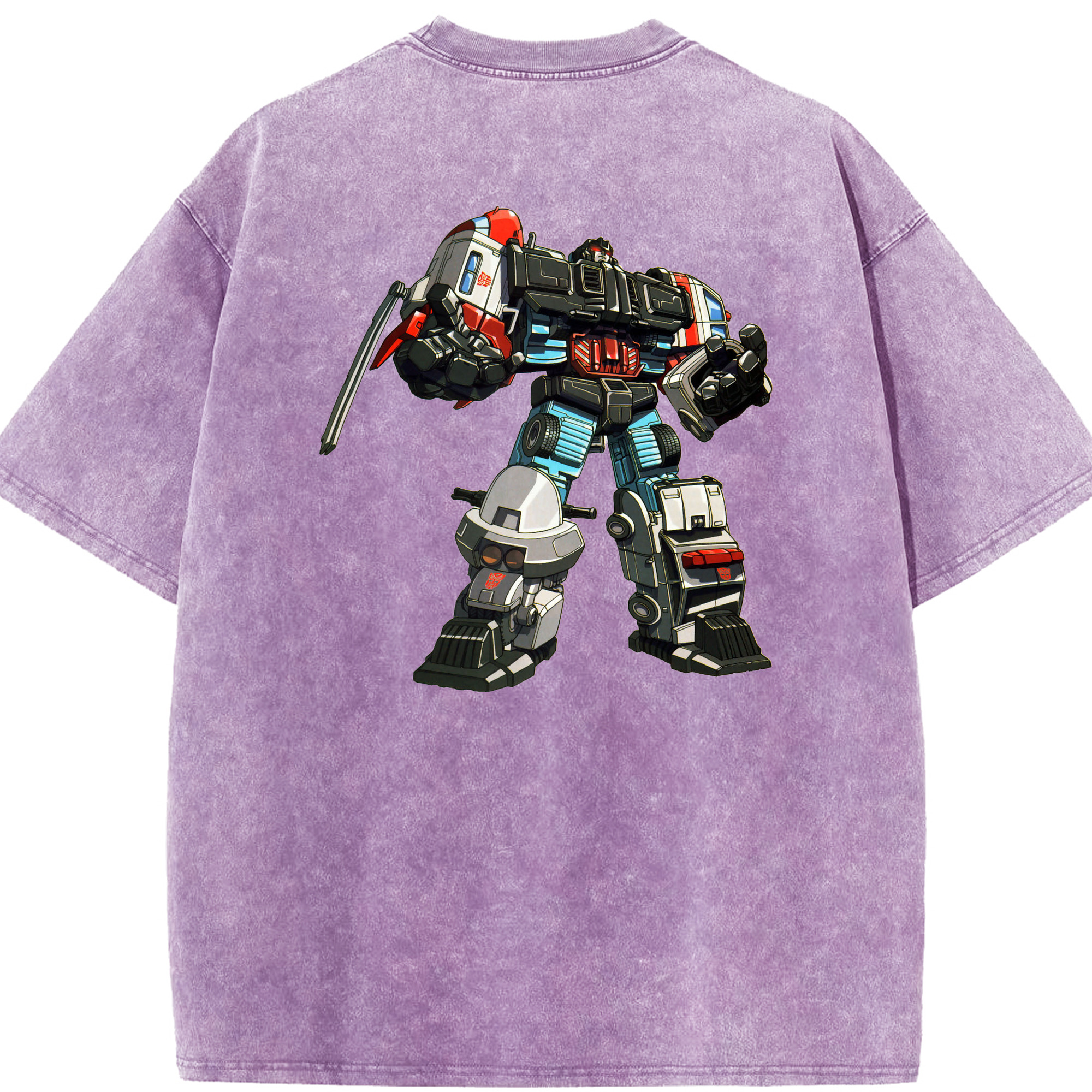 （画像用）  綿100% ヴィンテージ風 半袖Tシャツ（背面プリント）