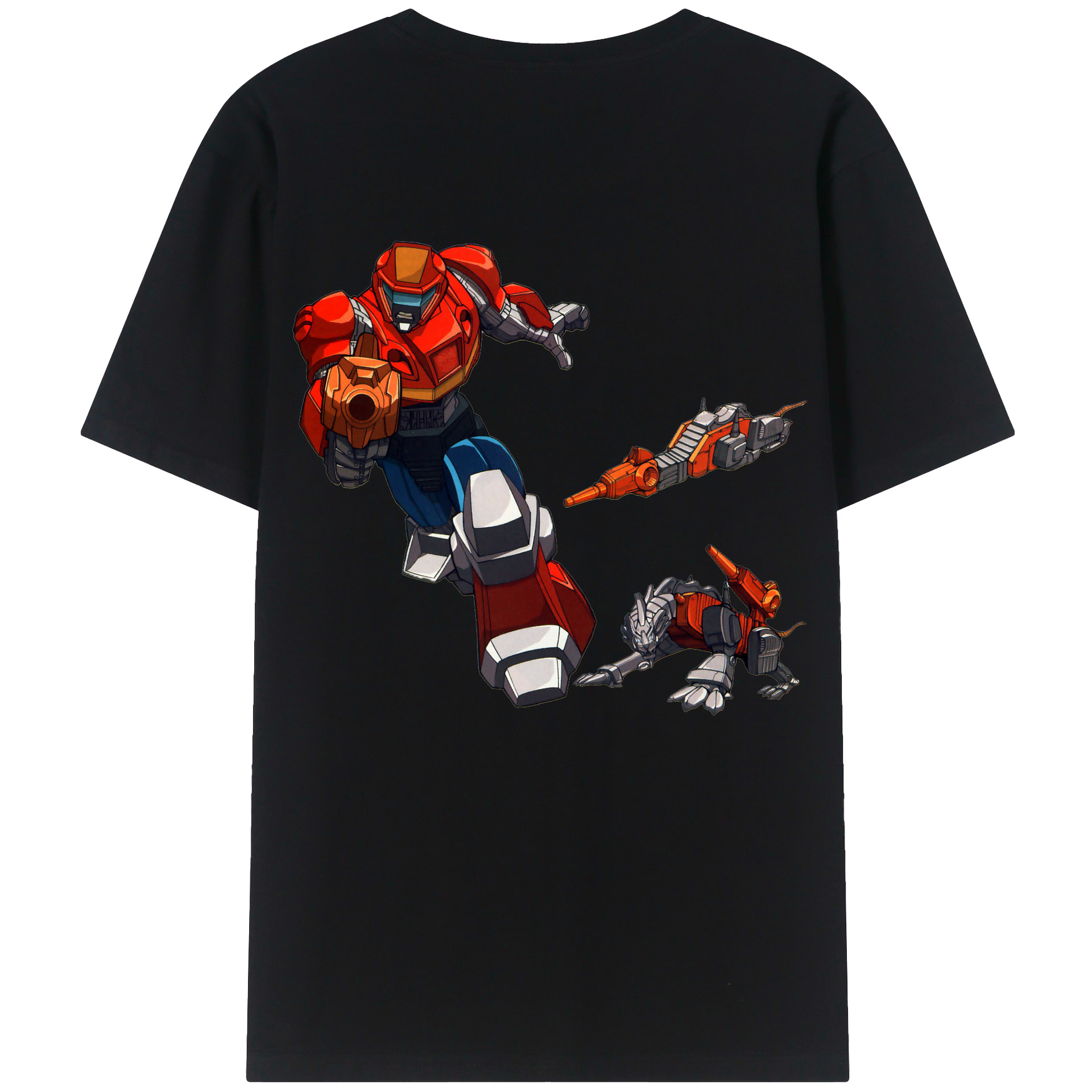 （画像用）  綿100％ メンズ半袖Tシャツ（バックプリント） 通気性