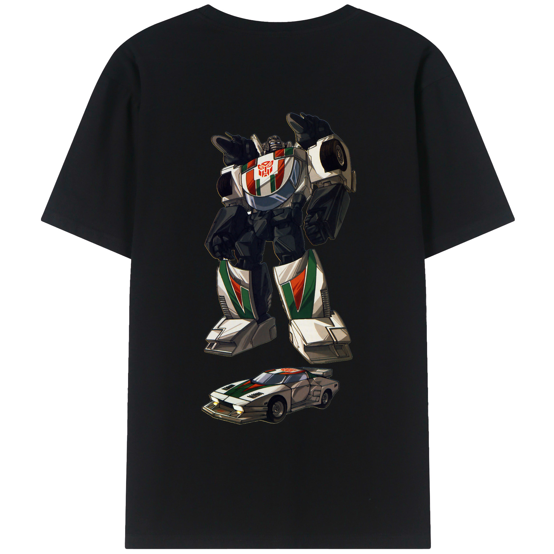 （画像用）  綿100％ メンズ半袖Tシャツ（バックプリント） 通気性