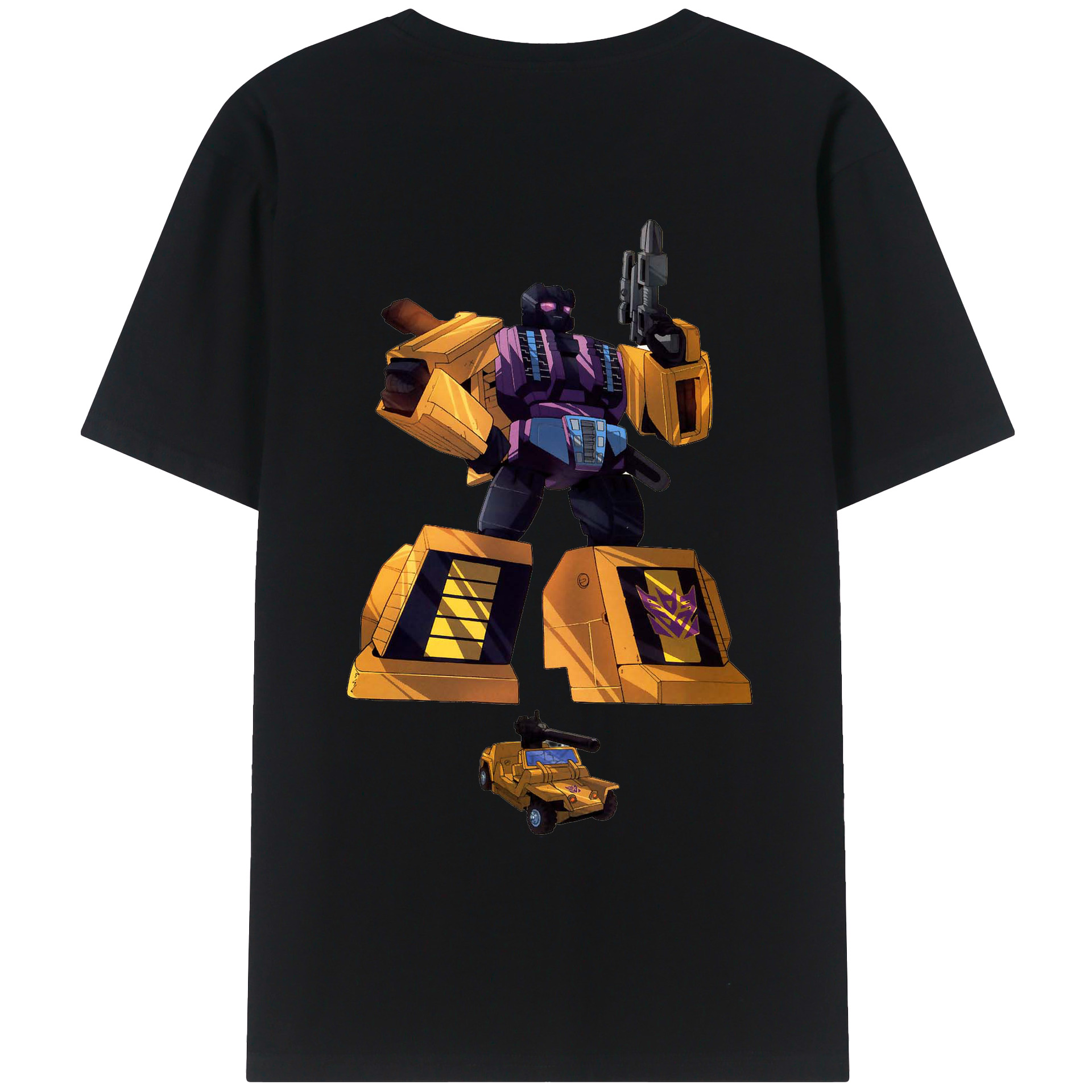 （画像用）  綿100％ メンズ半袖Tシャツ（バックプリント） 通気性