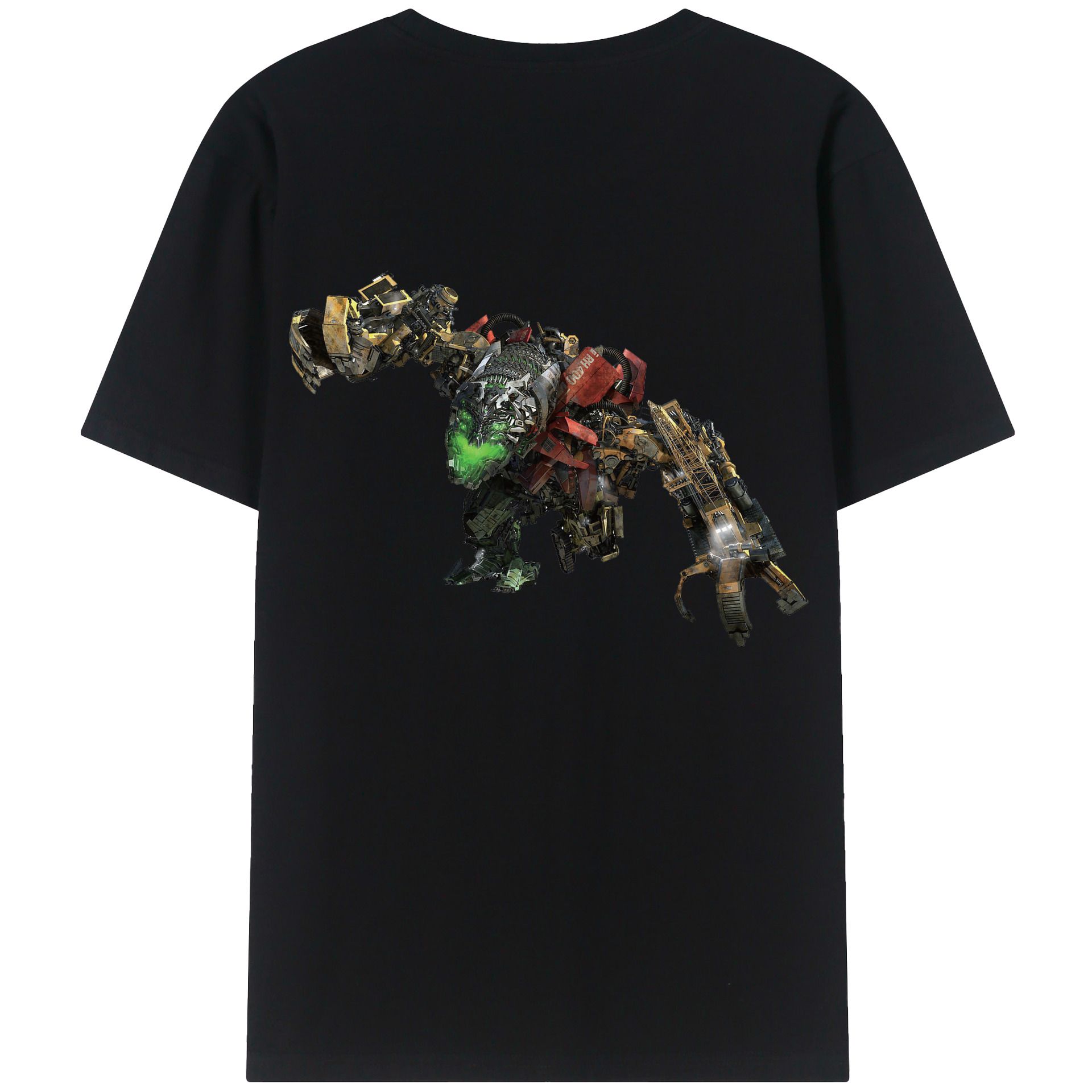 （画像用）  綿100％ メンズ半袖Tシャツ（バックプリント） 通気性