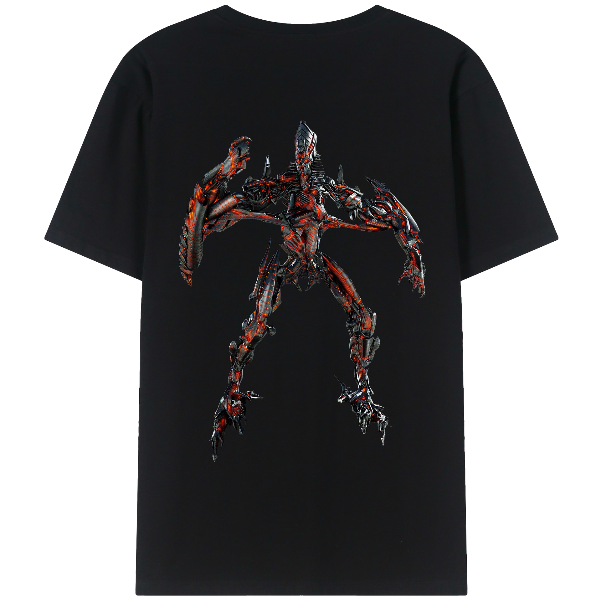 （画像用）  綿100％ メンズ半袖Tシャツ（バックプリント） 通気性