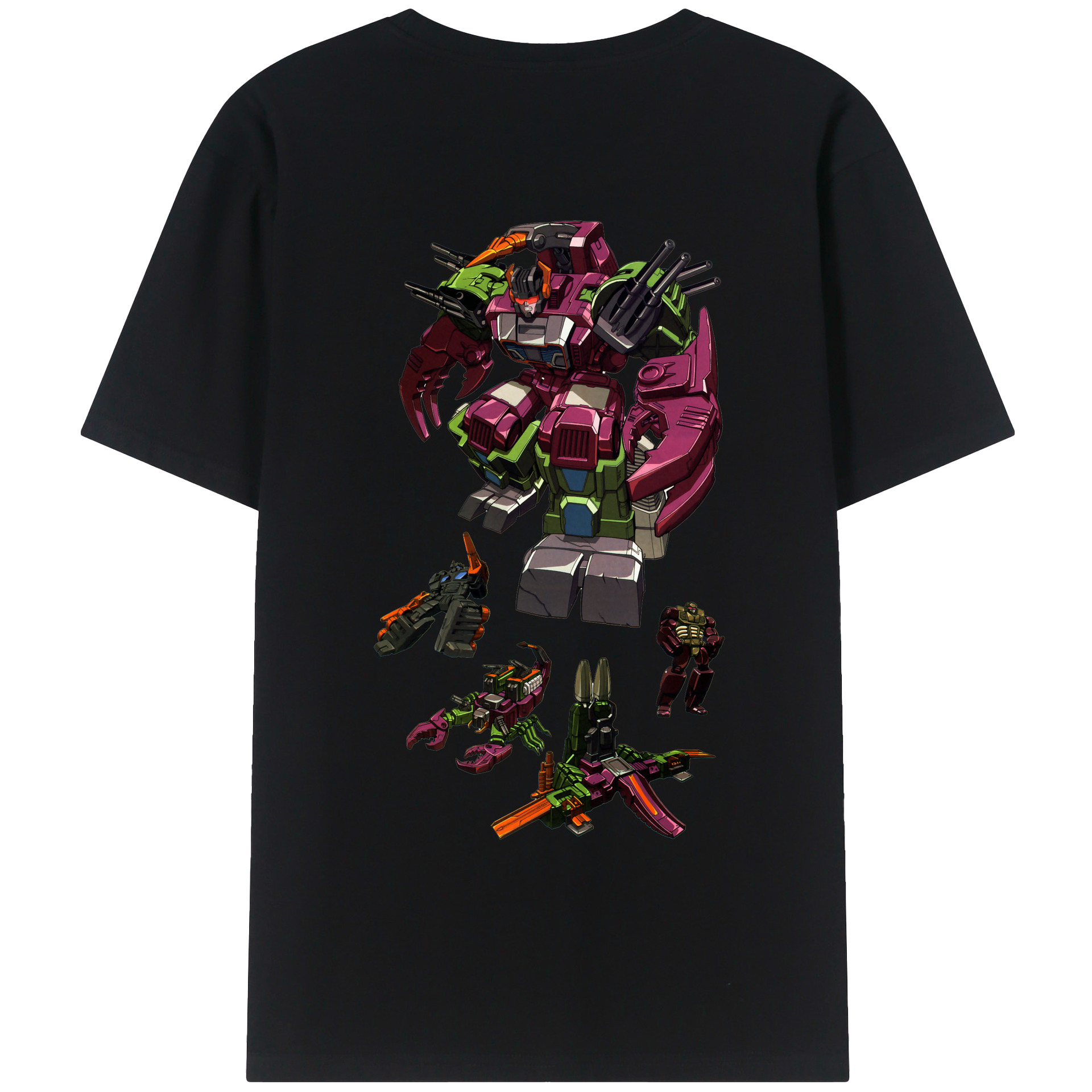 （画像用）  綿100％ メンズ半袖Tシャツ（バックプリント） 通気性