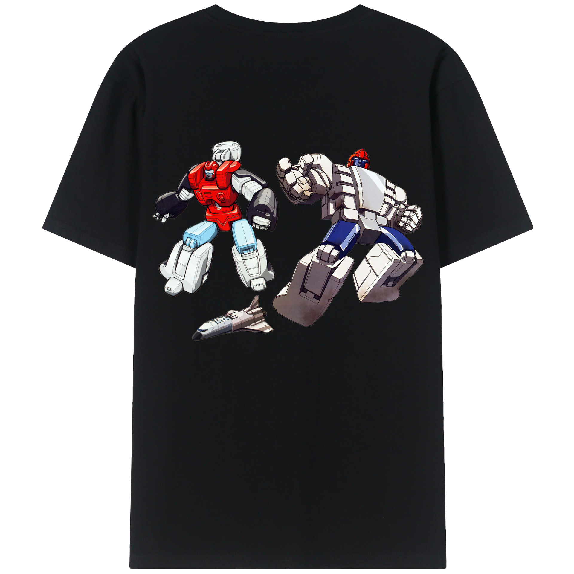 （画像用）  綿100％ メンズ半袖Tシャツ（バックプリント） 通気性