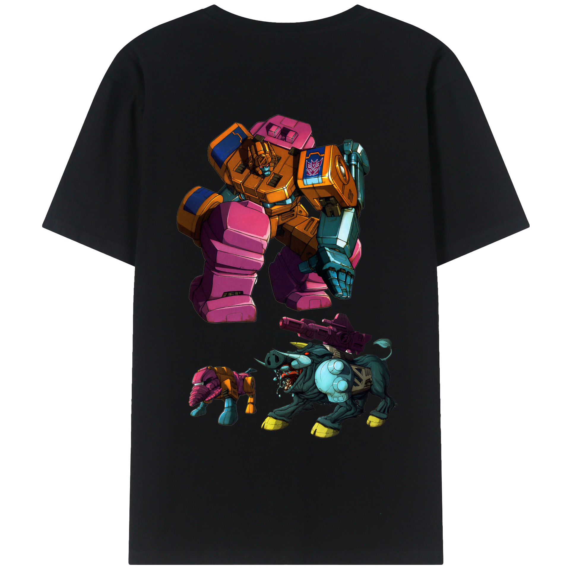 （画像用）  綿100％ メンズ半袖Tシャツ（バックプリント） 通気性