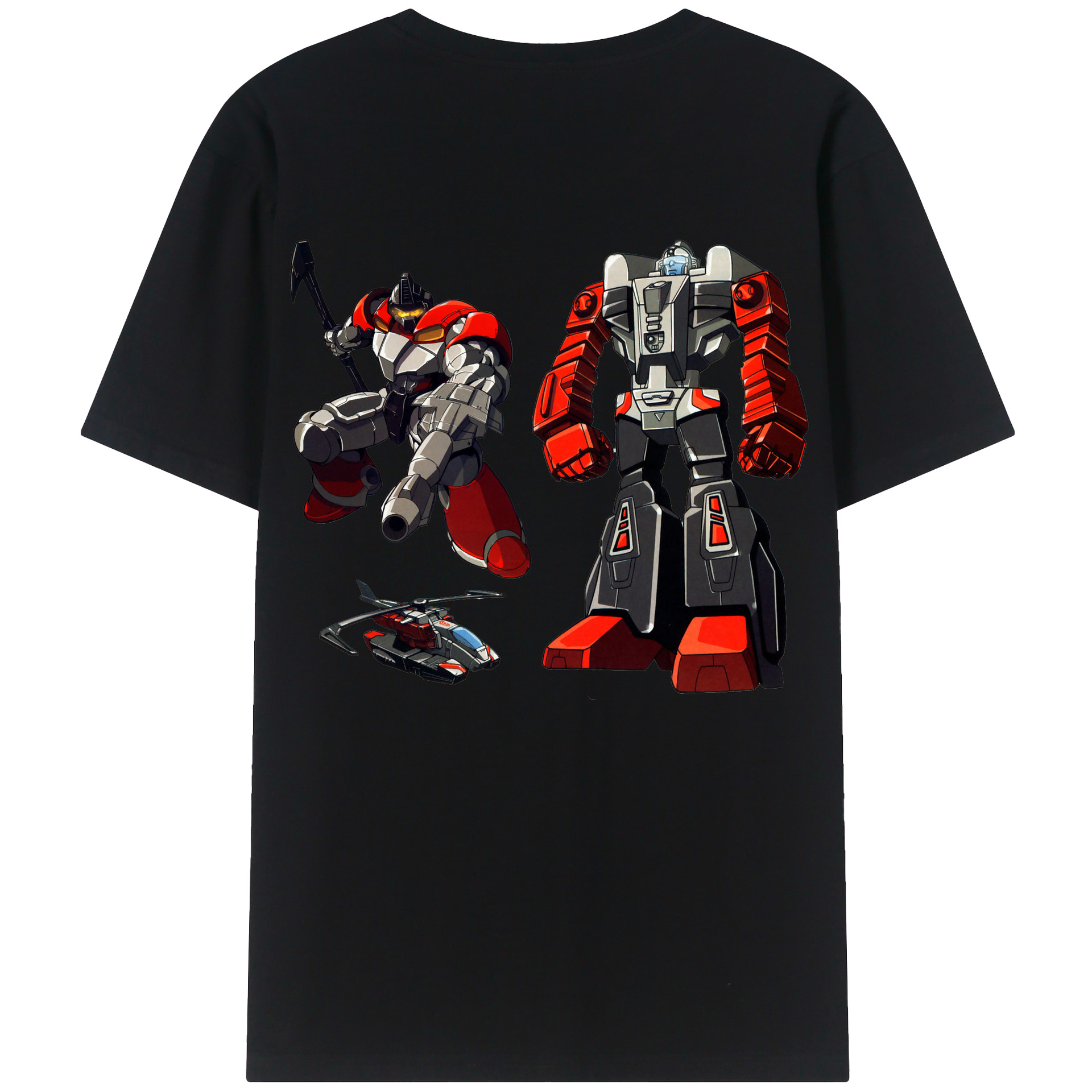 （画像用）  綿100％ メンズ半袖Tシャツ（バックプリント） 通気性