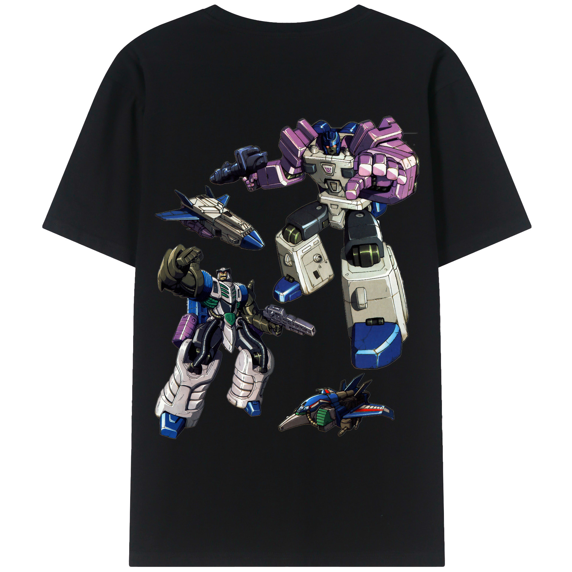 （画像用）  綿100％ メンズ半袖Tシャツ（バックプリント） 通気性