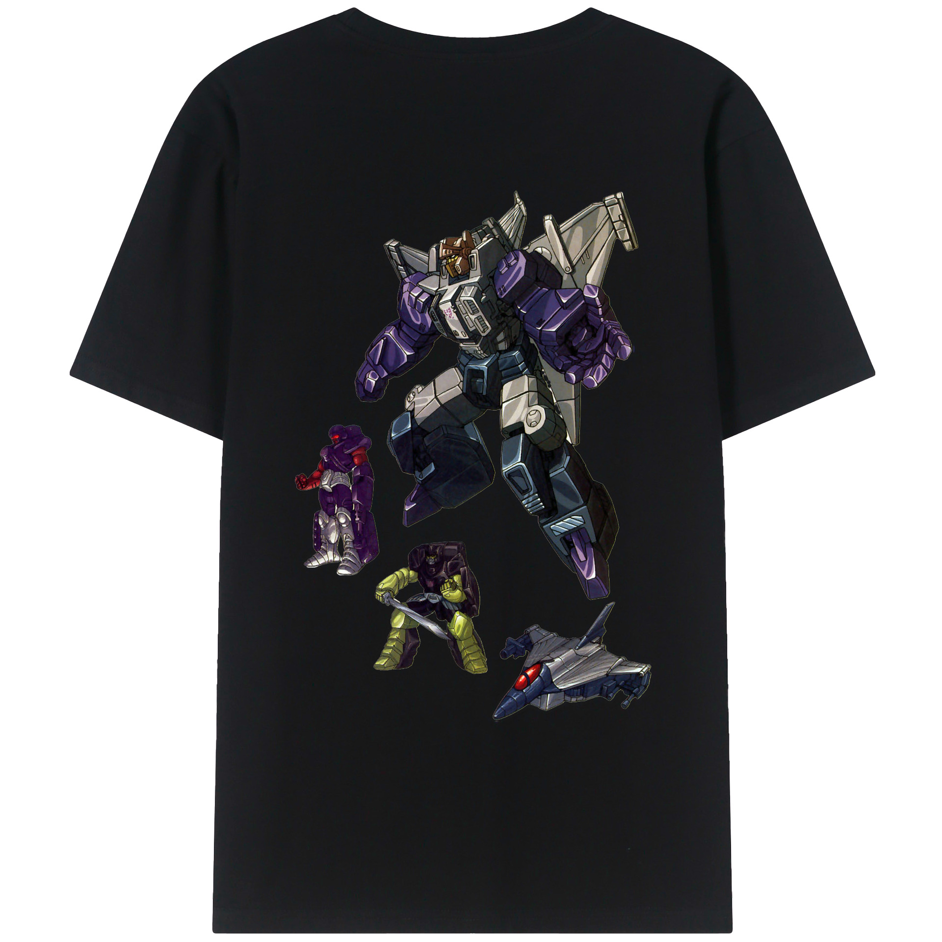 （画像用）  綿100％ メンズ半袖Tシャツ（バックプリント） 通気性