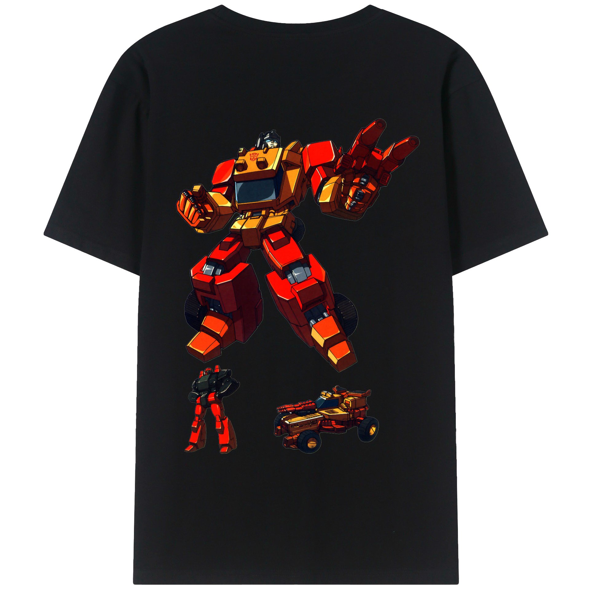 （画像用）  綿100％ メンズ半袖Tシャツ（バックプリント） 通気性