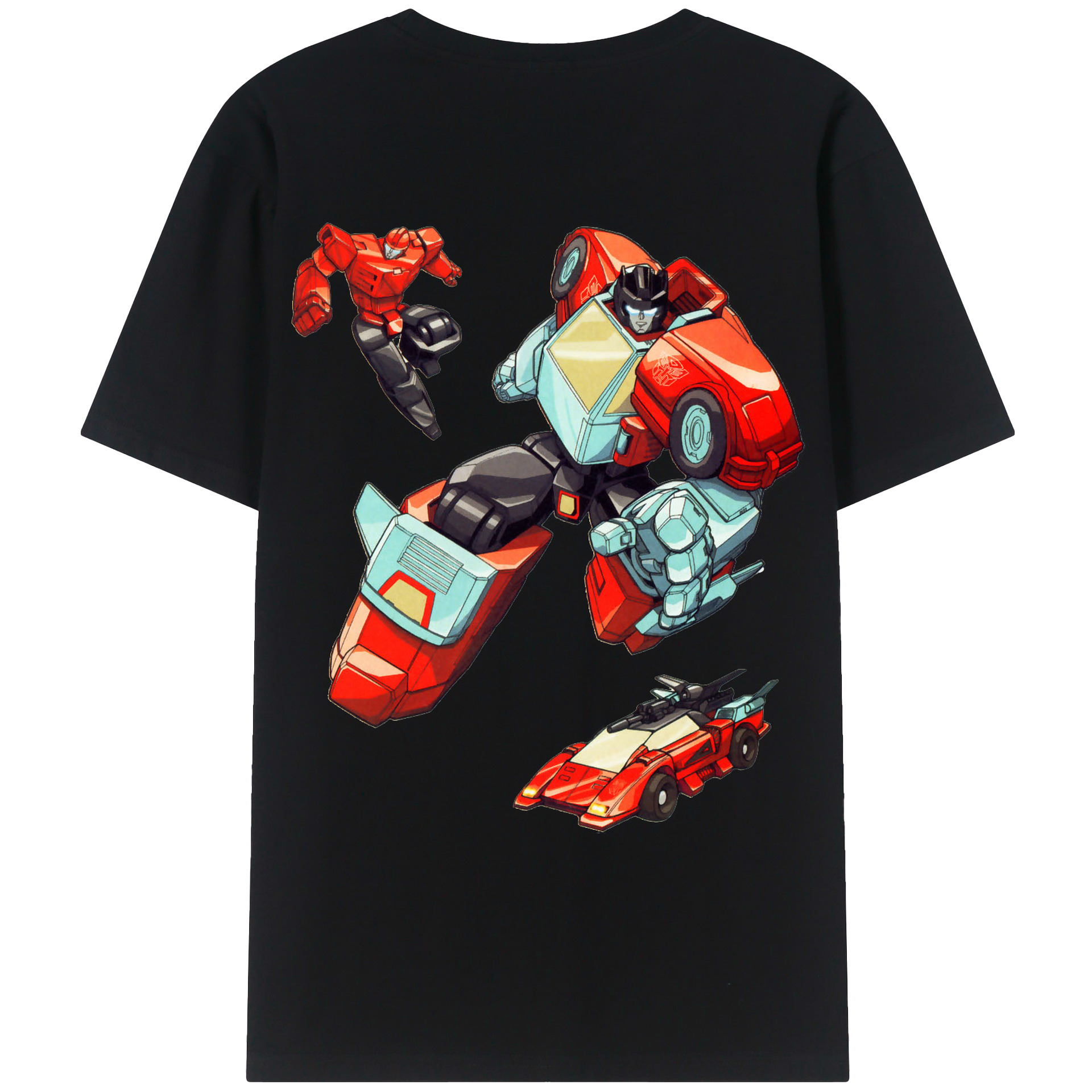 （画像用）  綿100％ メンズ半袖Tシャツ（バックプリント） 通気性