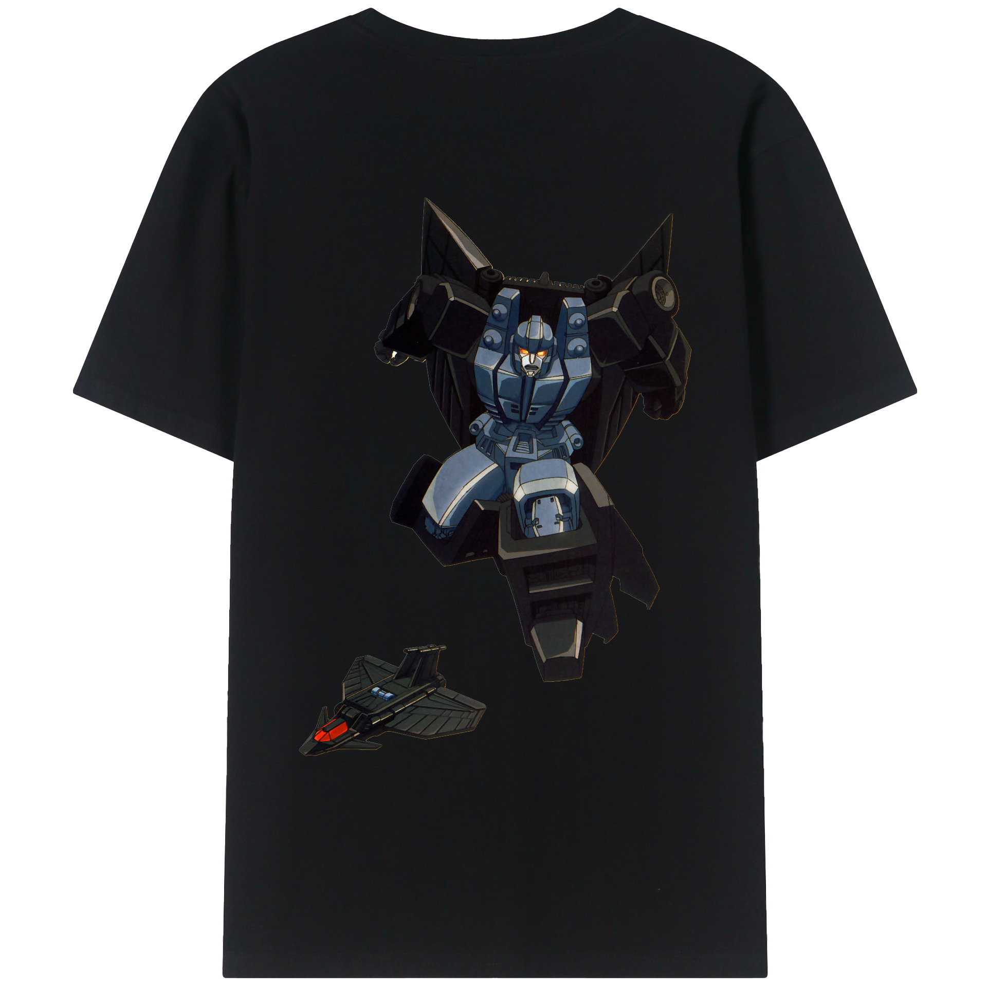 （画像用）  綿100％ メンズ半袖Tシャツ（バックプリント） 通気性