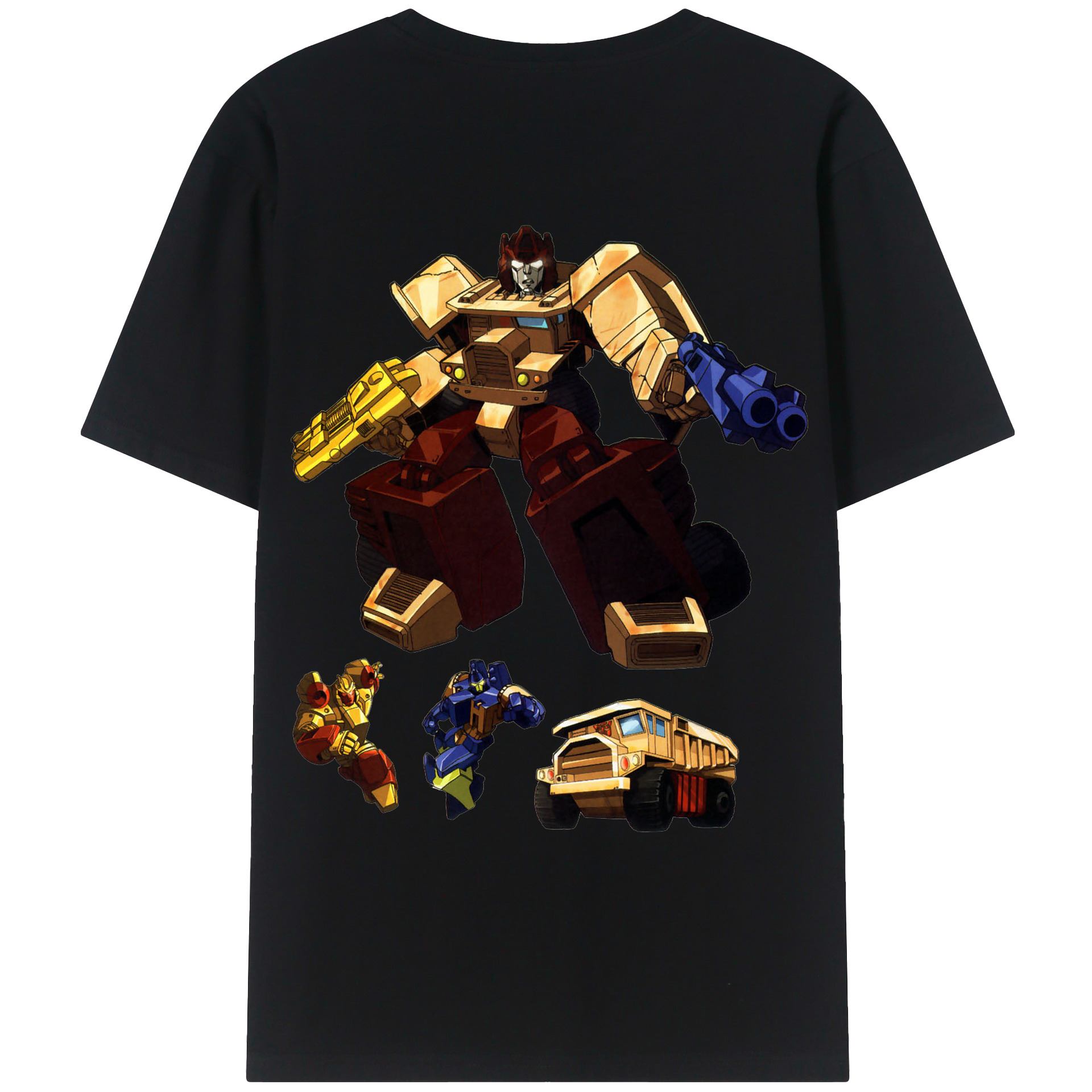（画像用）  綿100％ メンズ半袖Tシャツ（バックプリント） 通気性