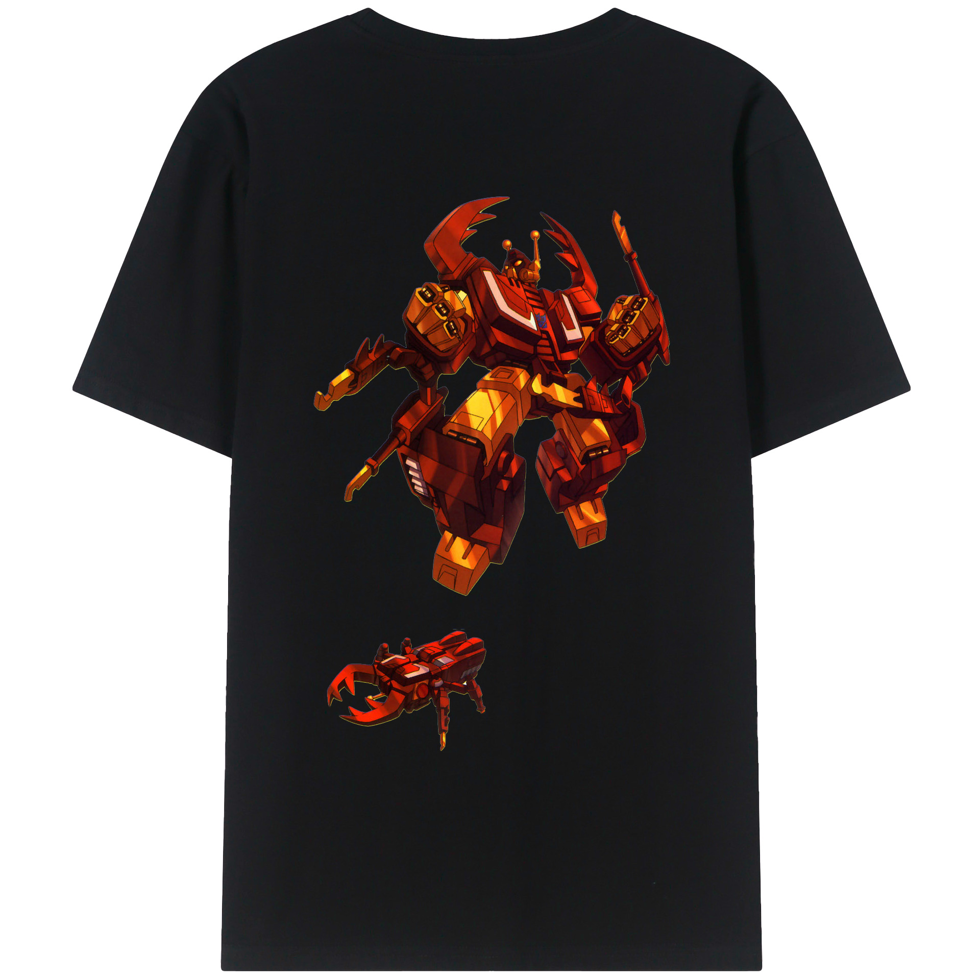 （画像用）  綿100％ メンズ半袖Tシャツ（バックプリント） 通気性