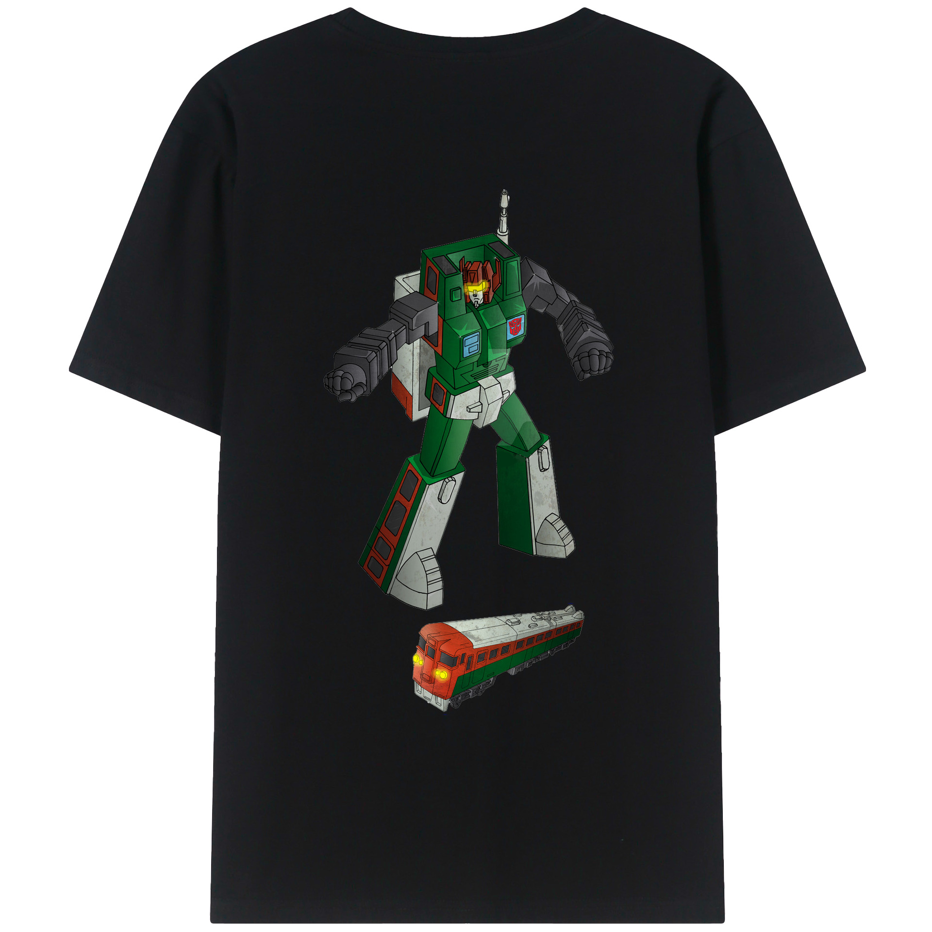 （画像用）  綿100％ メンズ半袖Tシャツ（バックプリント） 通気性