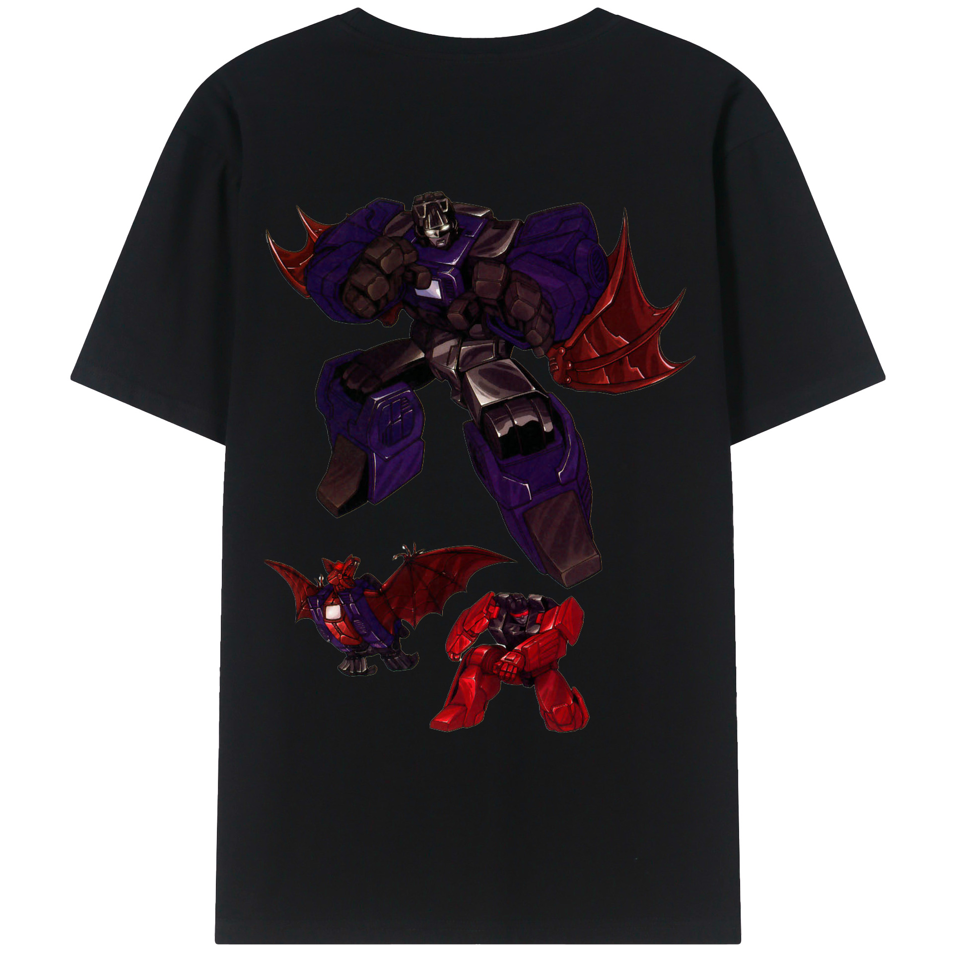 （画像用）  綿100％ メンズ半袖Tシャツ（バックプリント） 通気性