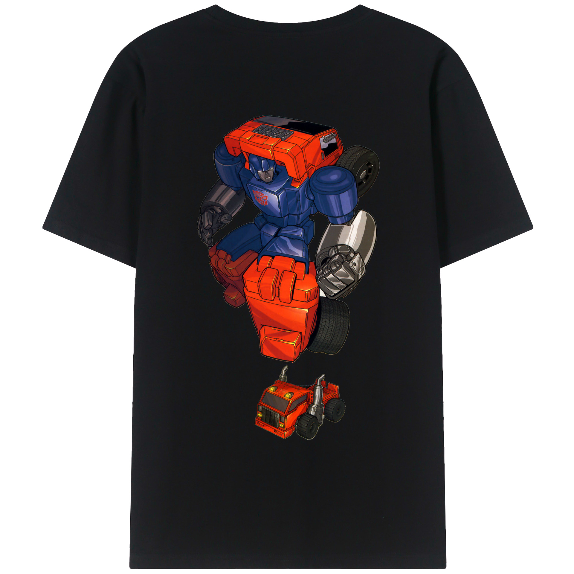 （画像用）  綿100％ メンズ半袖Tシャツ（バックプリント） 通気性