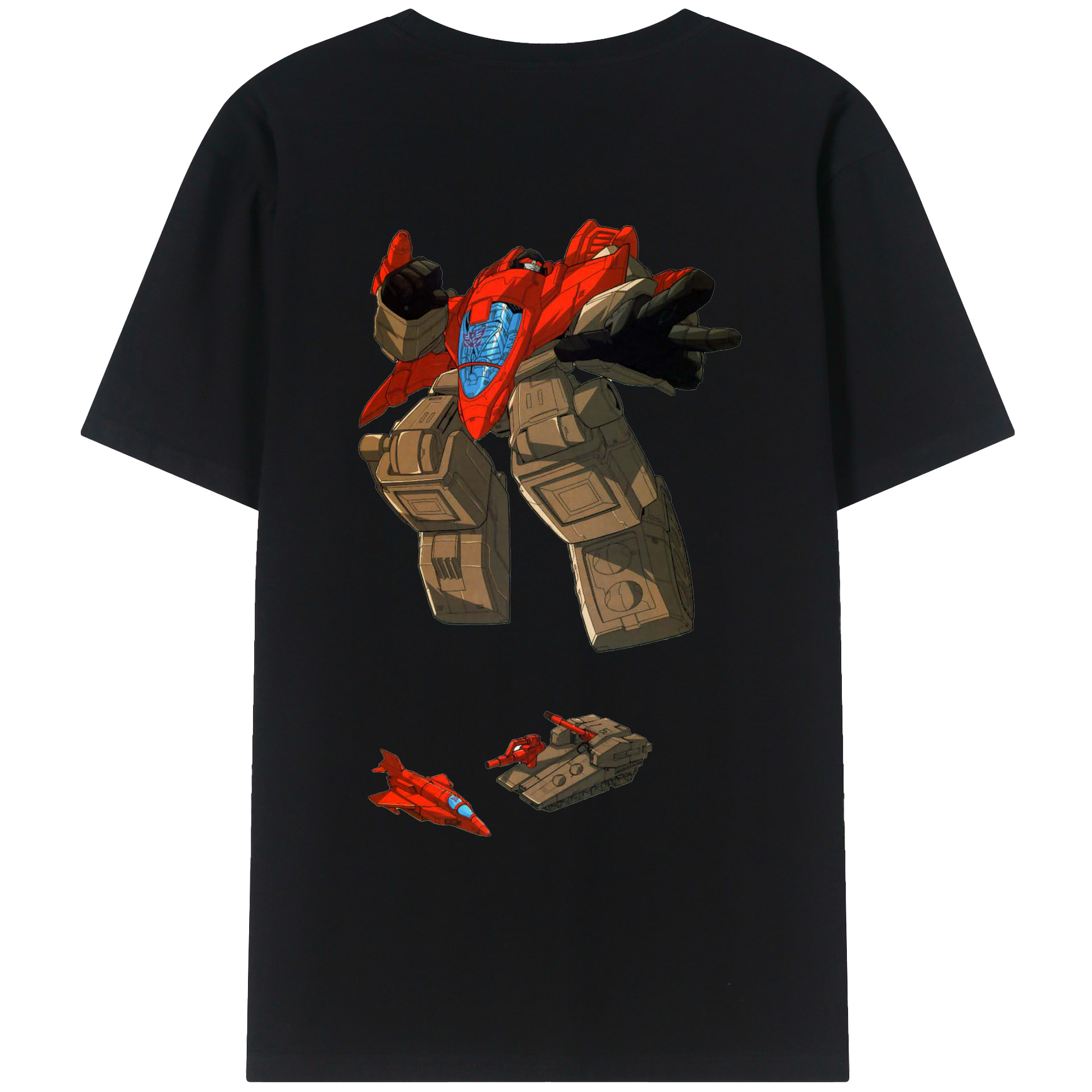 （画像用）  綿100％ メンズ半袖Tシャツ（バックプリント） 通気性