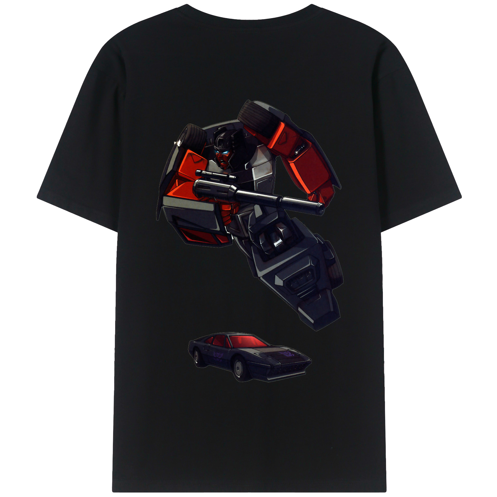 （画像用）  綿100％ メンズ半袖Tシャツ（バックプリント） 通気性