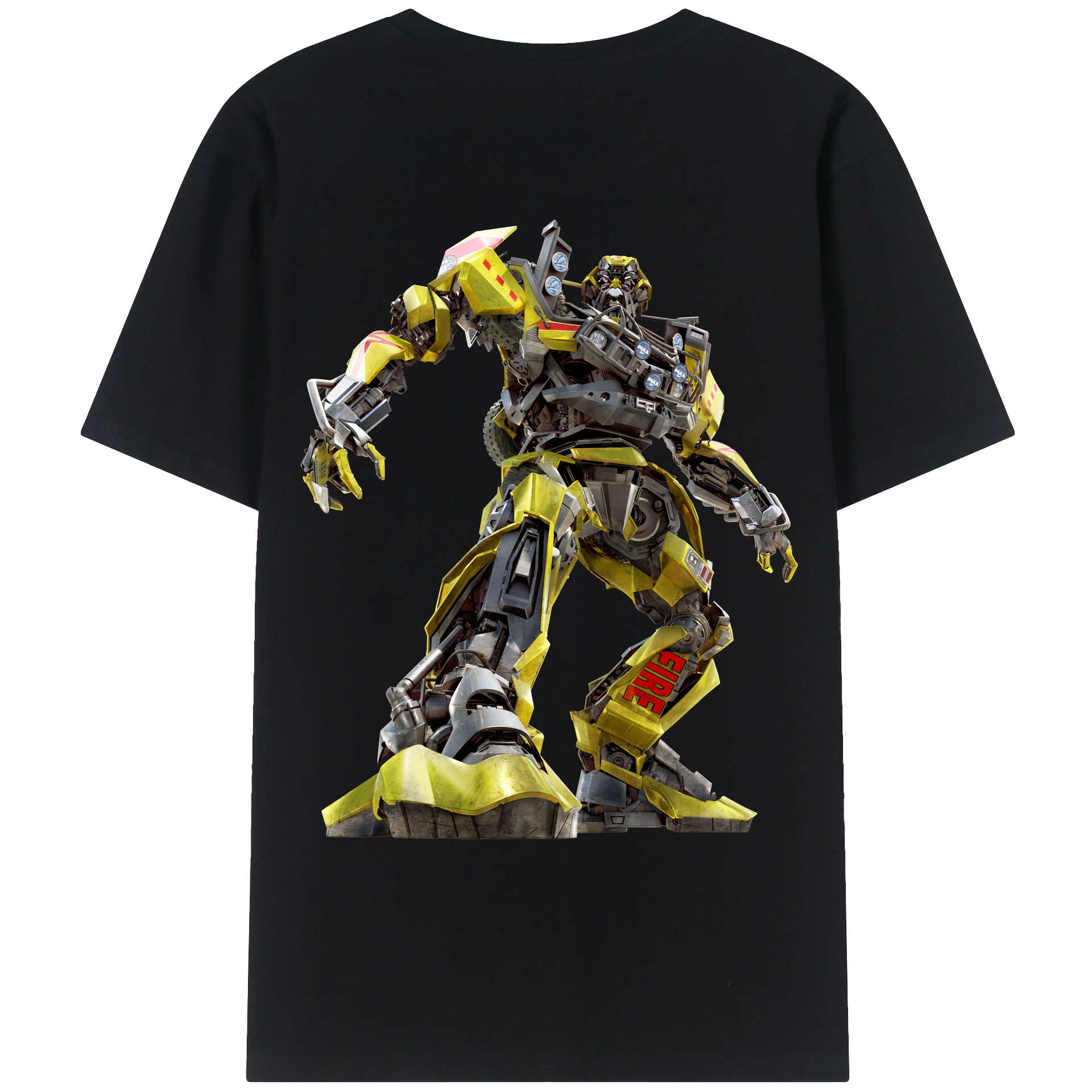 （画像用）  綿100％ メンズ半袖Tシャツ（バックプリント） 通気性