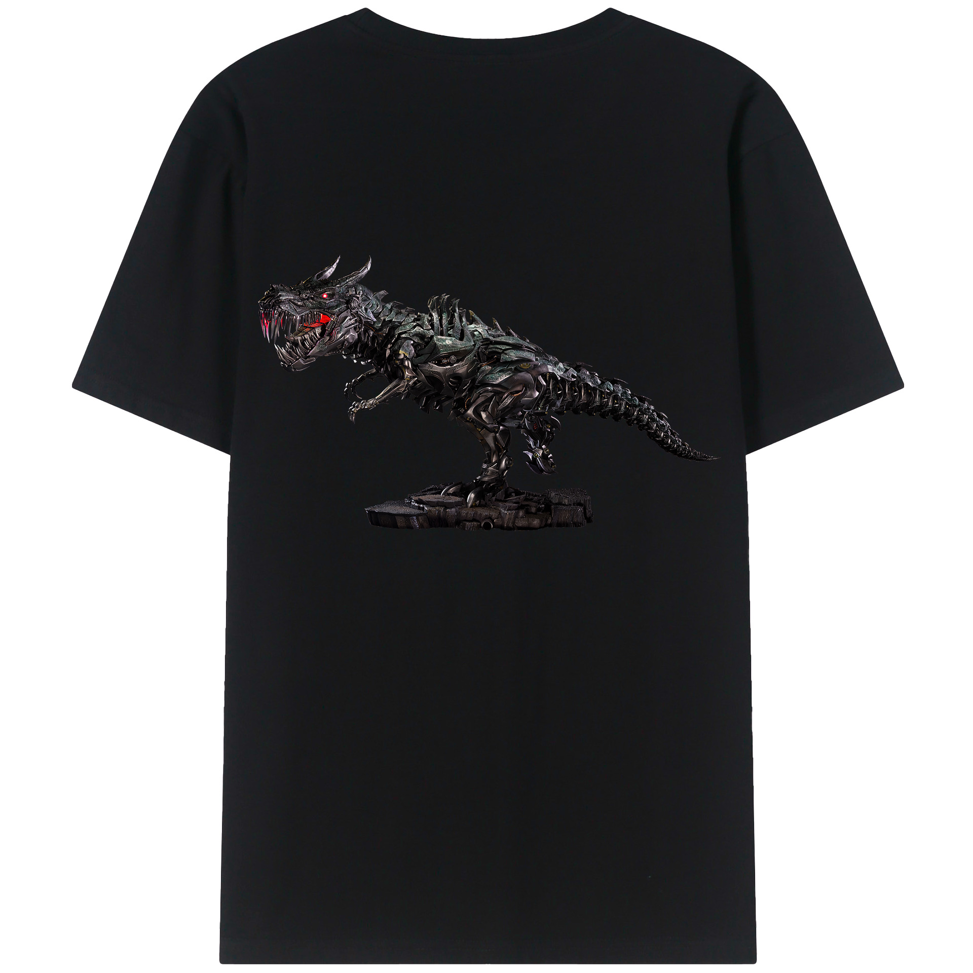 （画像用）  綿100％ メンズ半袖Tシャツ（バックプリント） 通気性