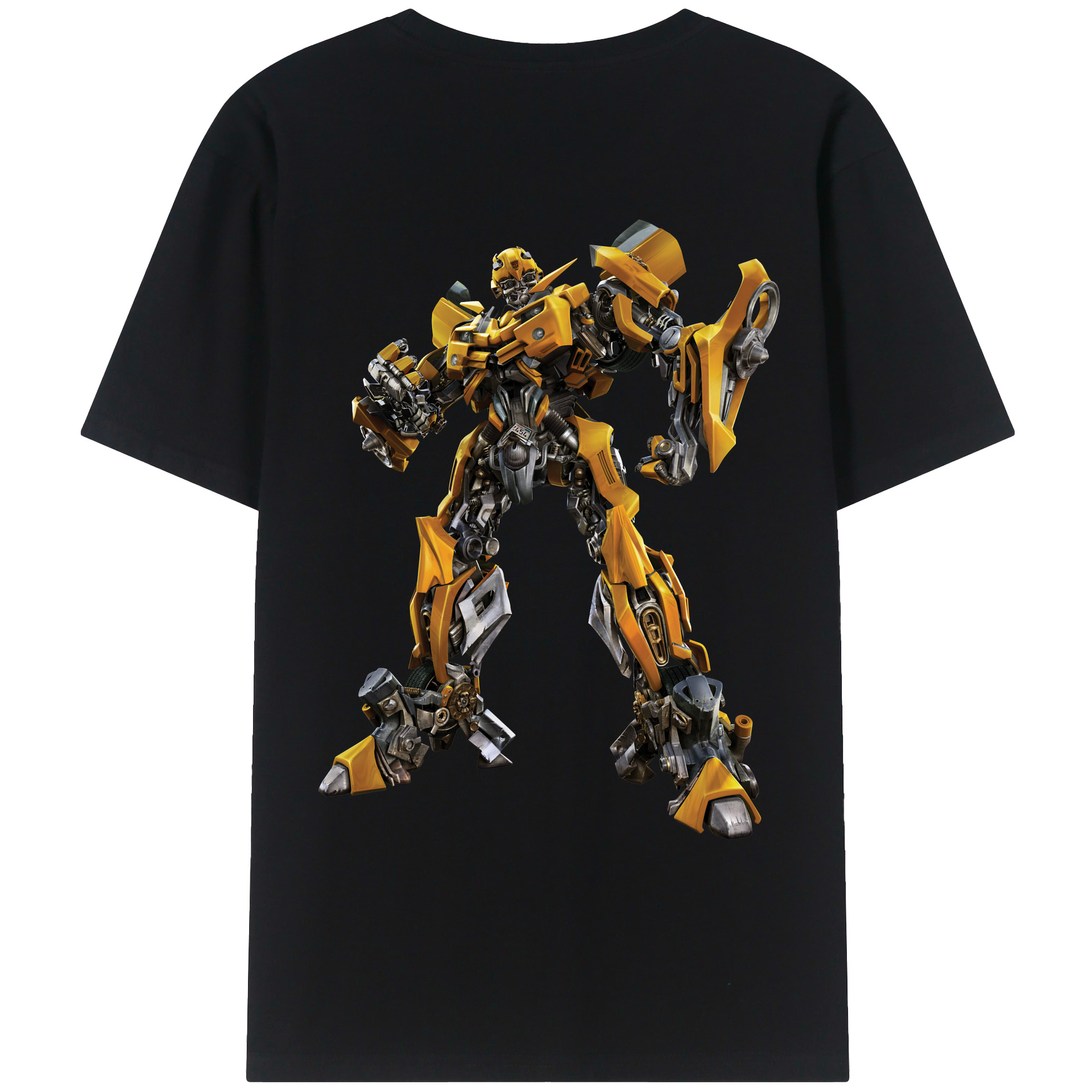 （画像用）  綿100％ メンズ半袖Tシャツ（バックプリント） 通気性
