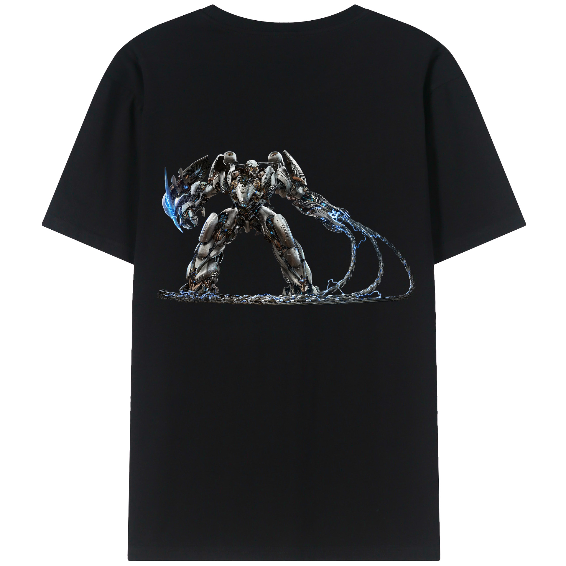 （画像用）  綿100％ メンズ半袖Tシャツ（バックプリント） 通気性