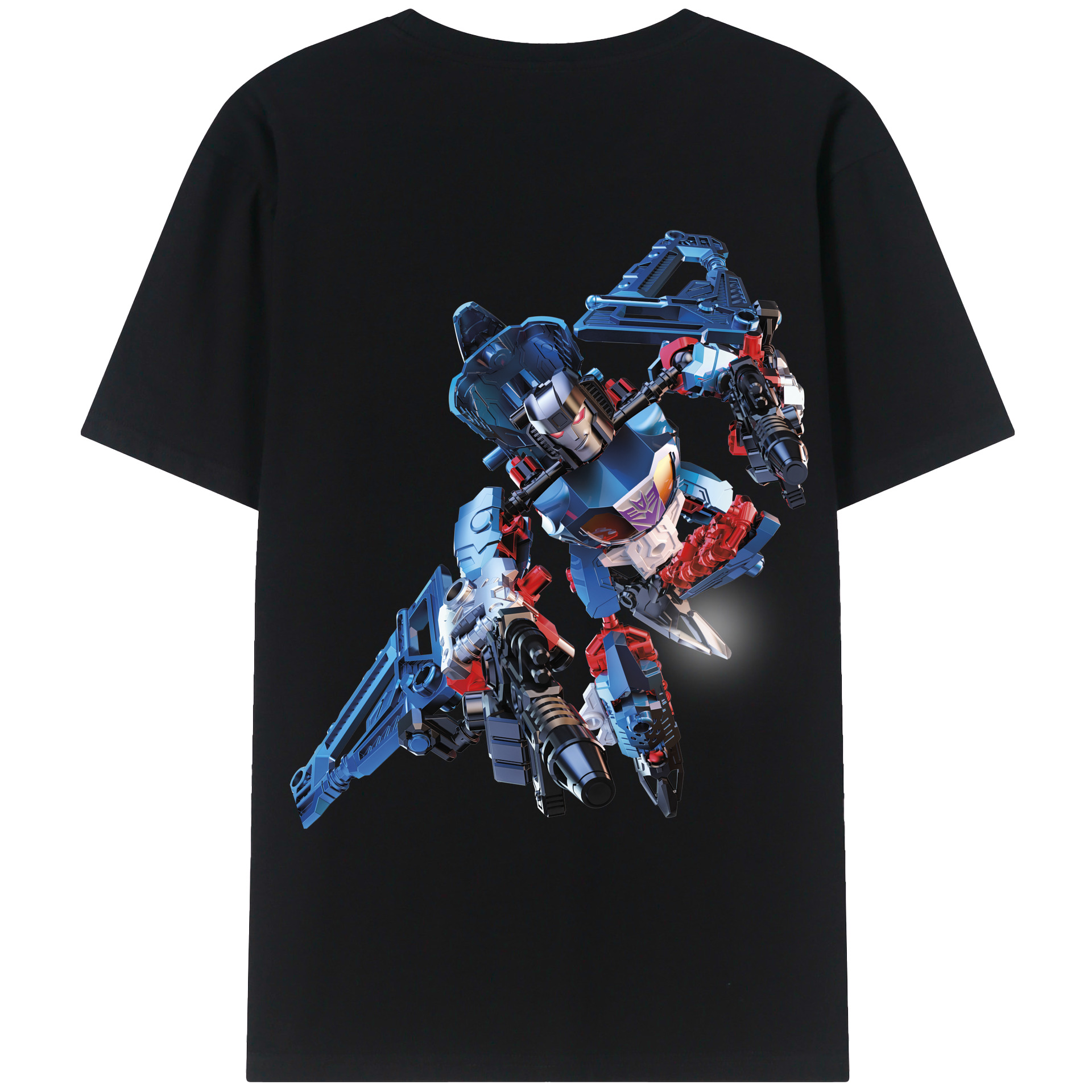 （画像用）  綿100％ メンズ半袖Tシャツ（バックプリント） 通気性