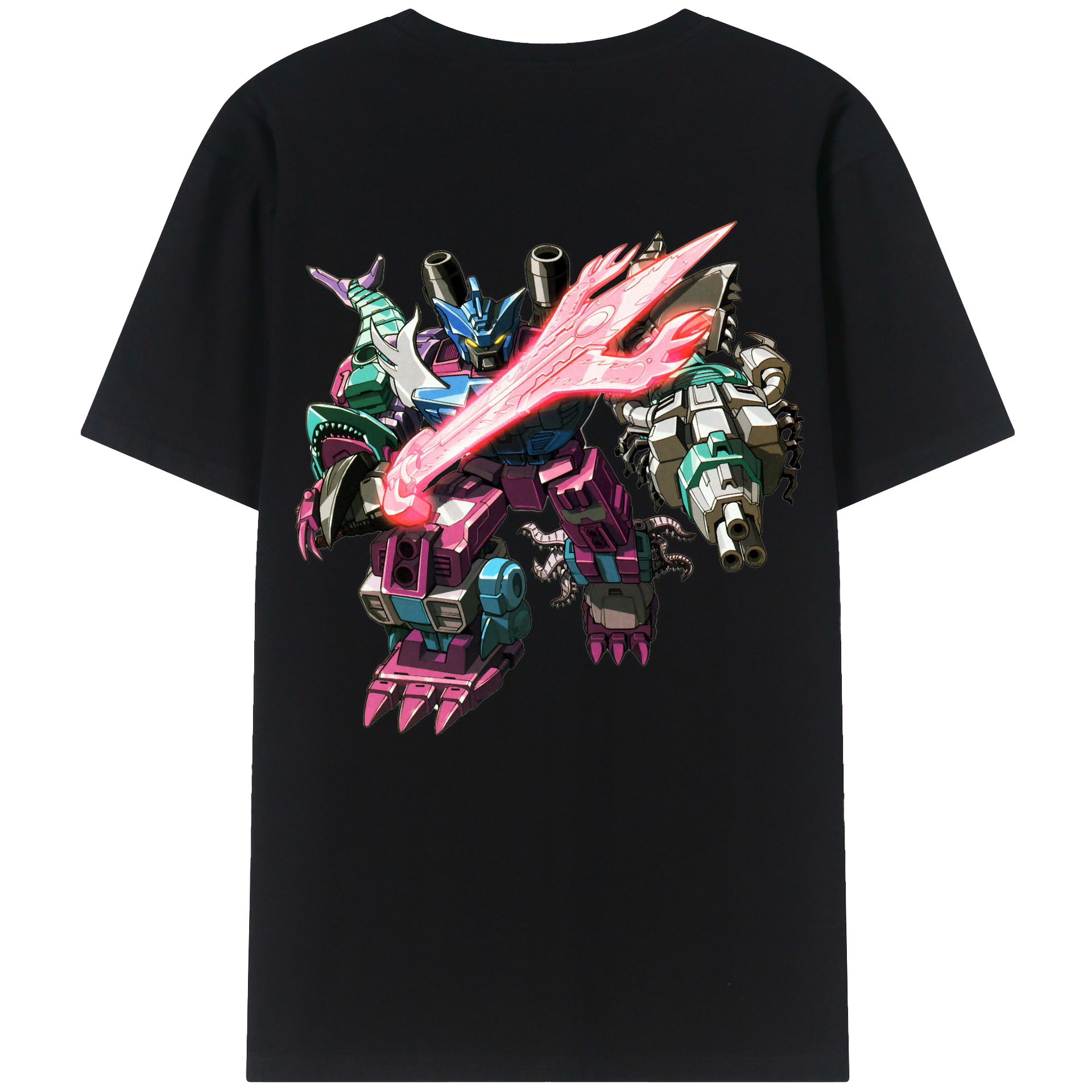 （画像用）  綿100％ メンズ半袖Tシャツ（バックプリント） 通気性