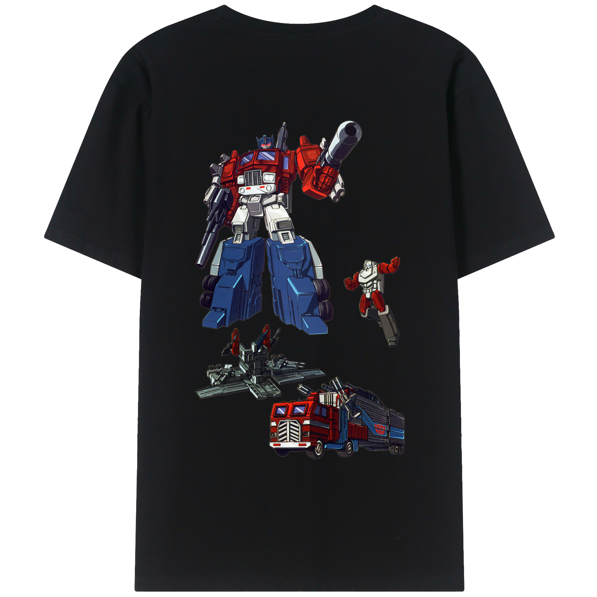 （画像用）  綿100％ メンズ半袖Tシャツ（バックプリント） 通気性