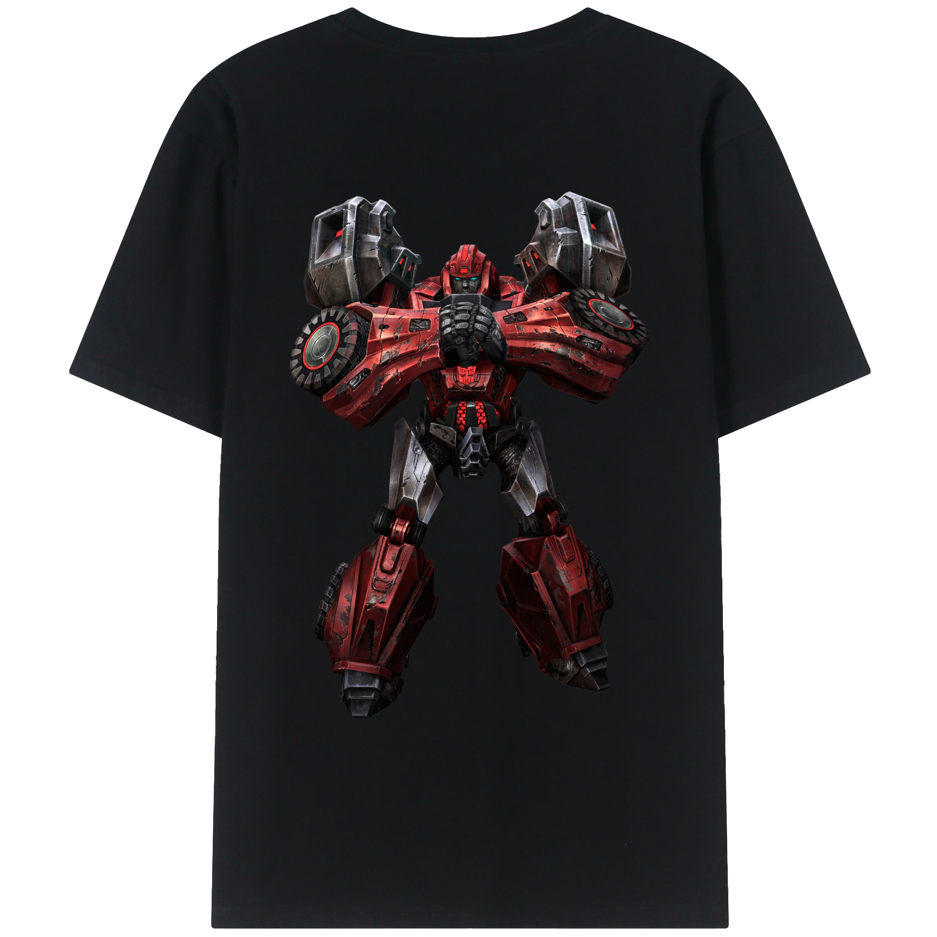 （画像用）  綿100％ メンズ半袖Tシャツ（バックプリント） 通気性