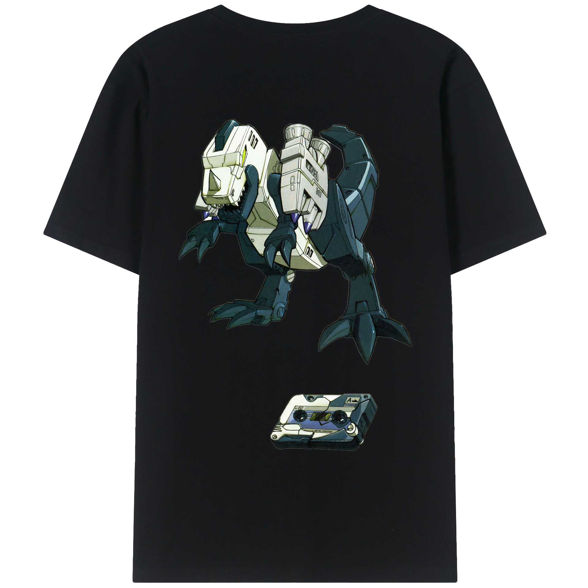 （画像用）  綿100％ メンズ半袖Tシャツ（バックプリント） 通気性