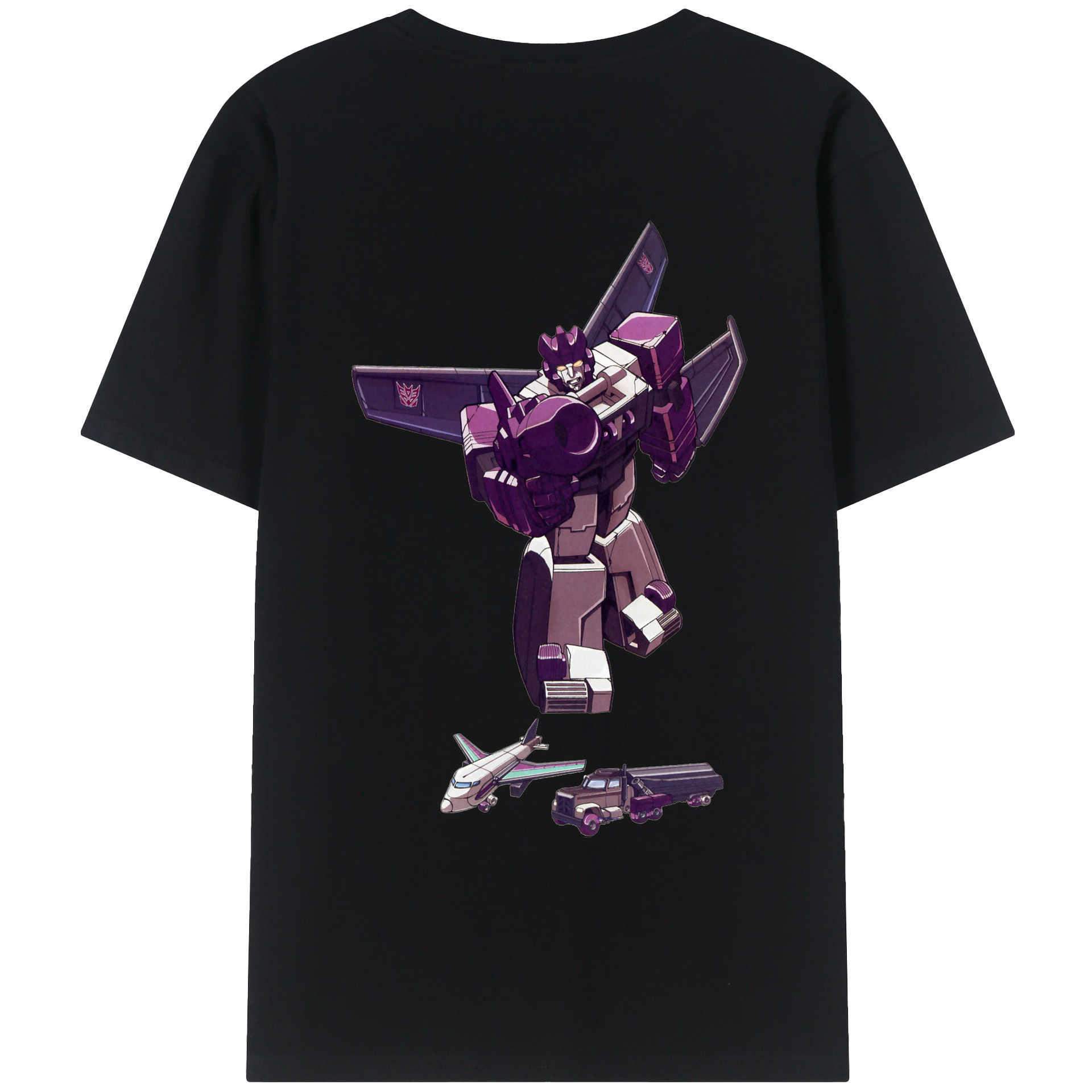 （画像用）  綿100％ メンズ半袖Tシャツ（バックプリント） 通気性