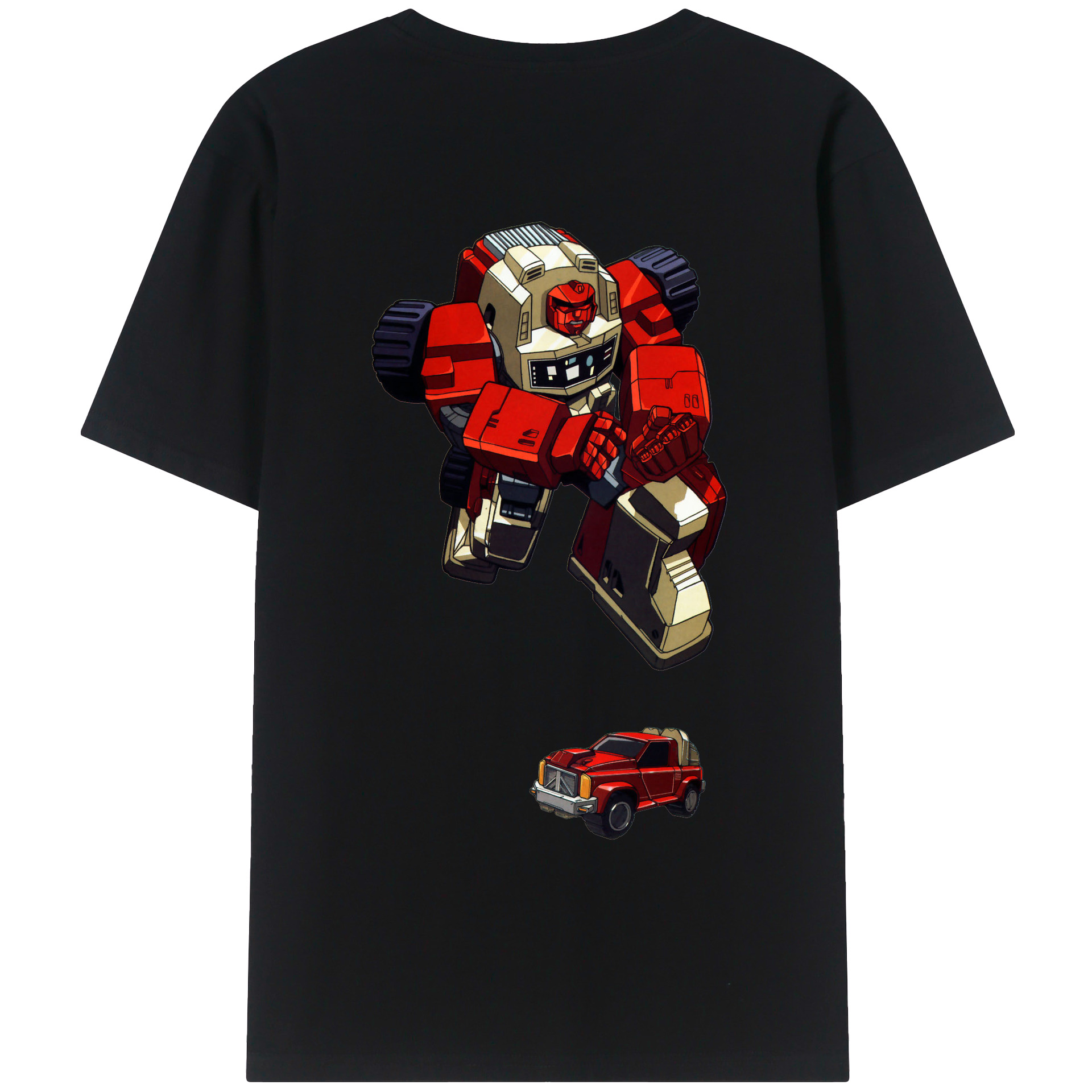 （画像用）  綿100％ メンズ半袖Tシャツ（バックプリント） 通気性