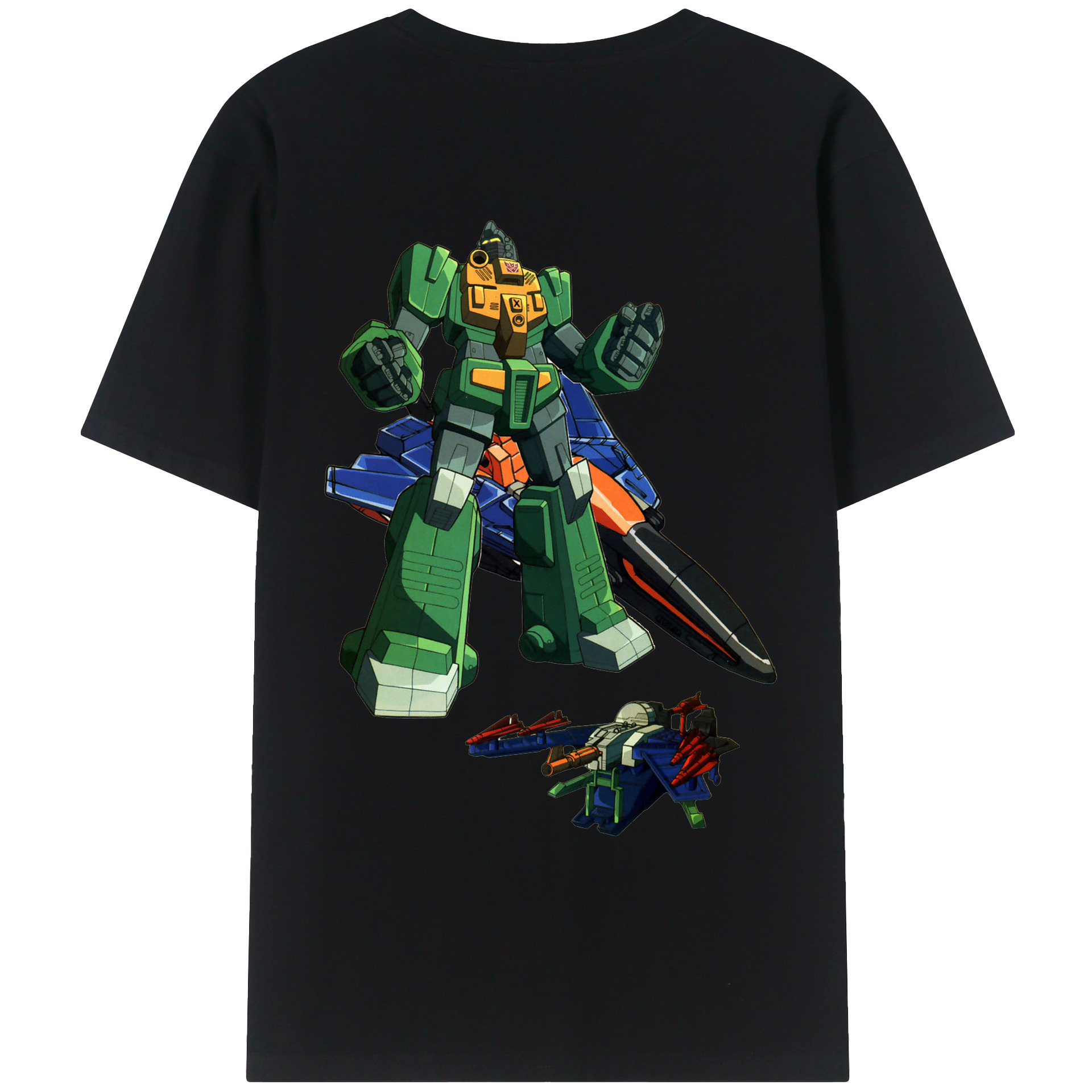 （画像用）  綿100％ メンズ半袖Tシャツ（バックプリント） 通気性