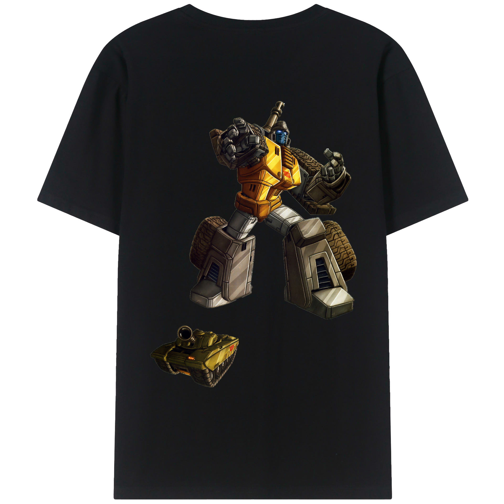 （画像用）  綿100％ メンズ半袖Tシャツ（バックプリント） 通気性