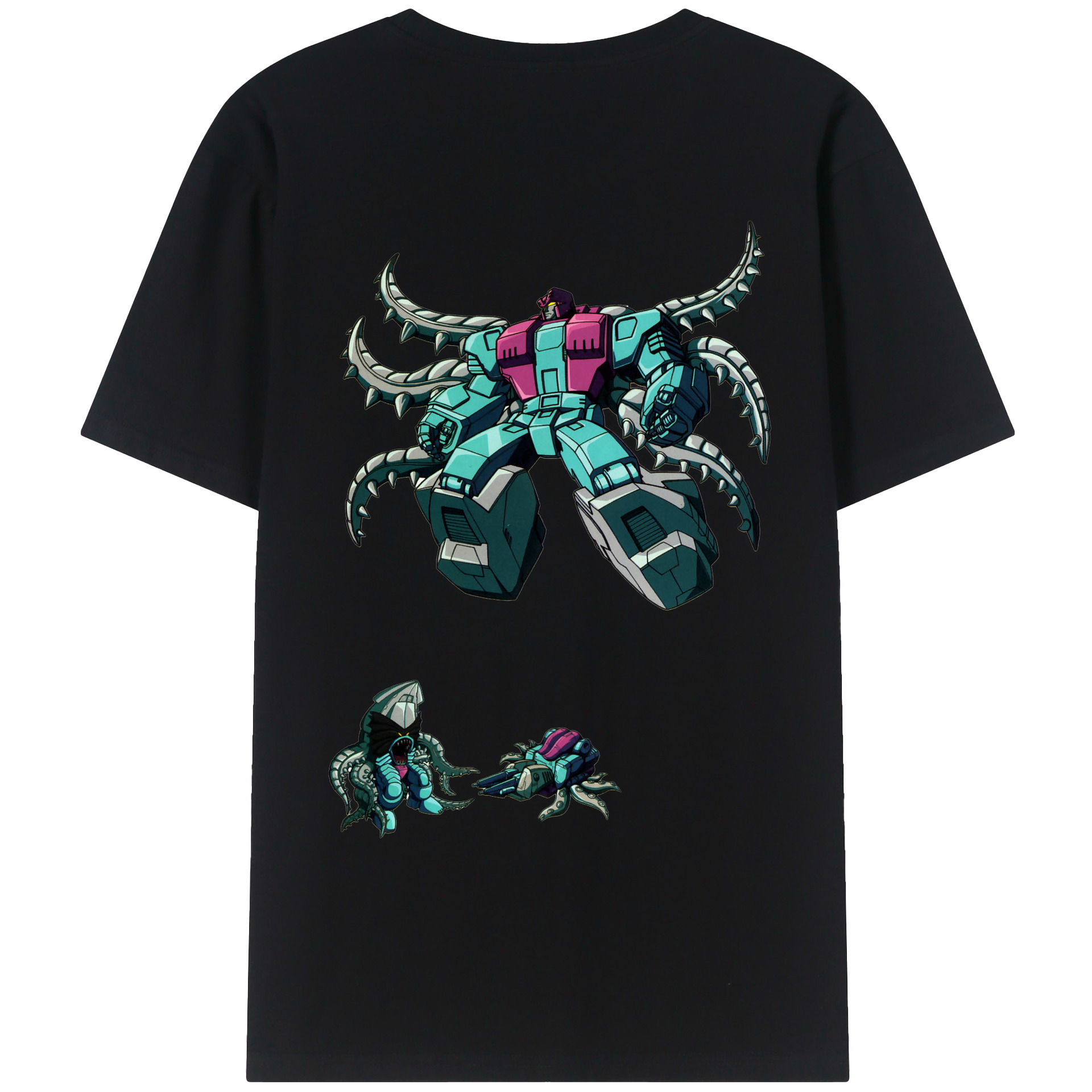 （画像用）  綿100％ メンズ半袖Tシャツ（バックプリント） 通気性