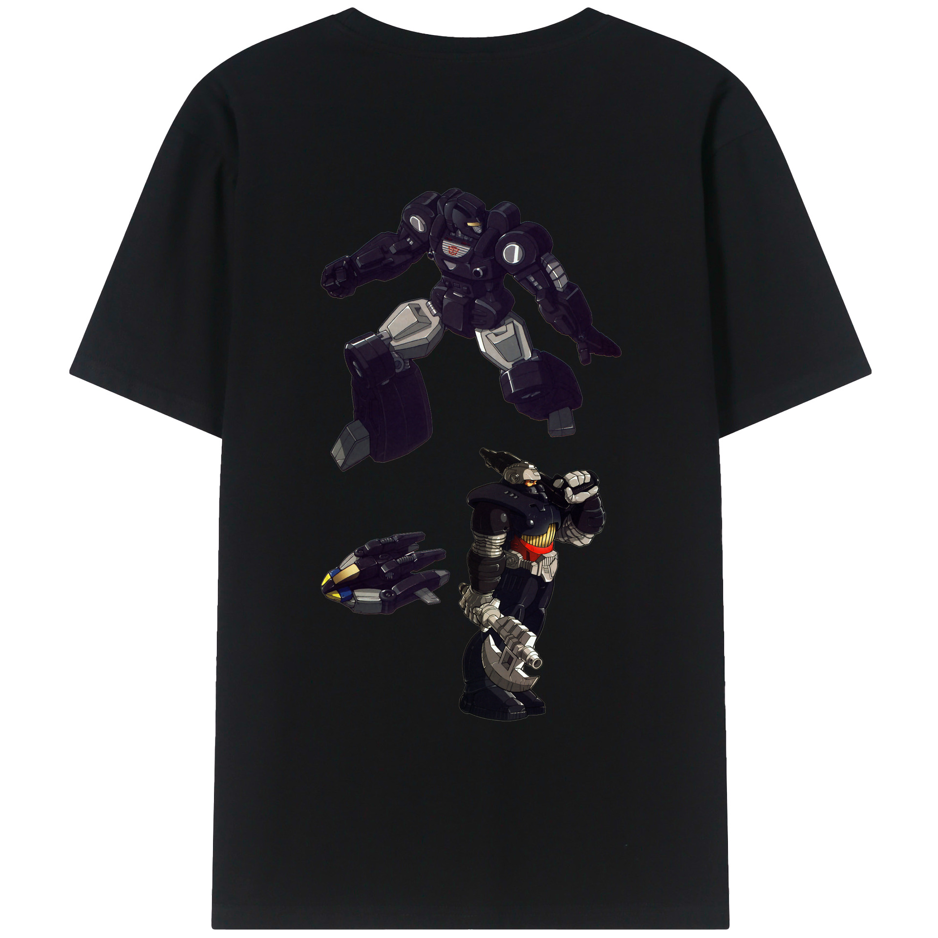 （画像用）  綿100％ メンズ半袖Tシャツ（バックプリント） 通気性