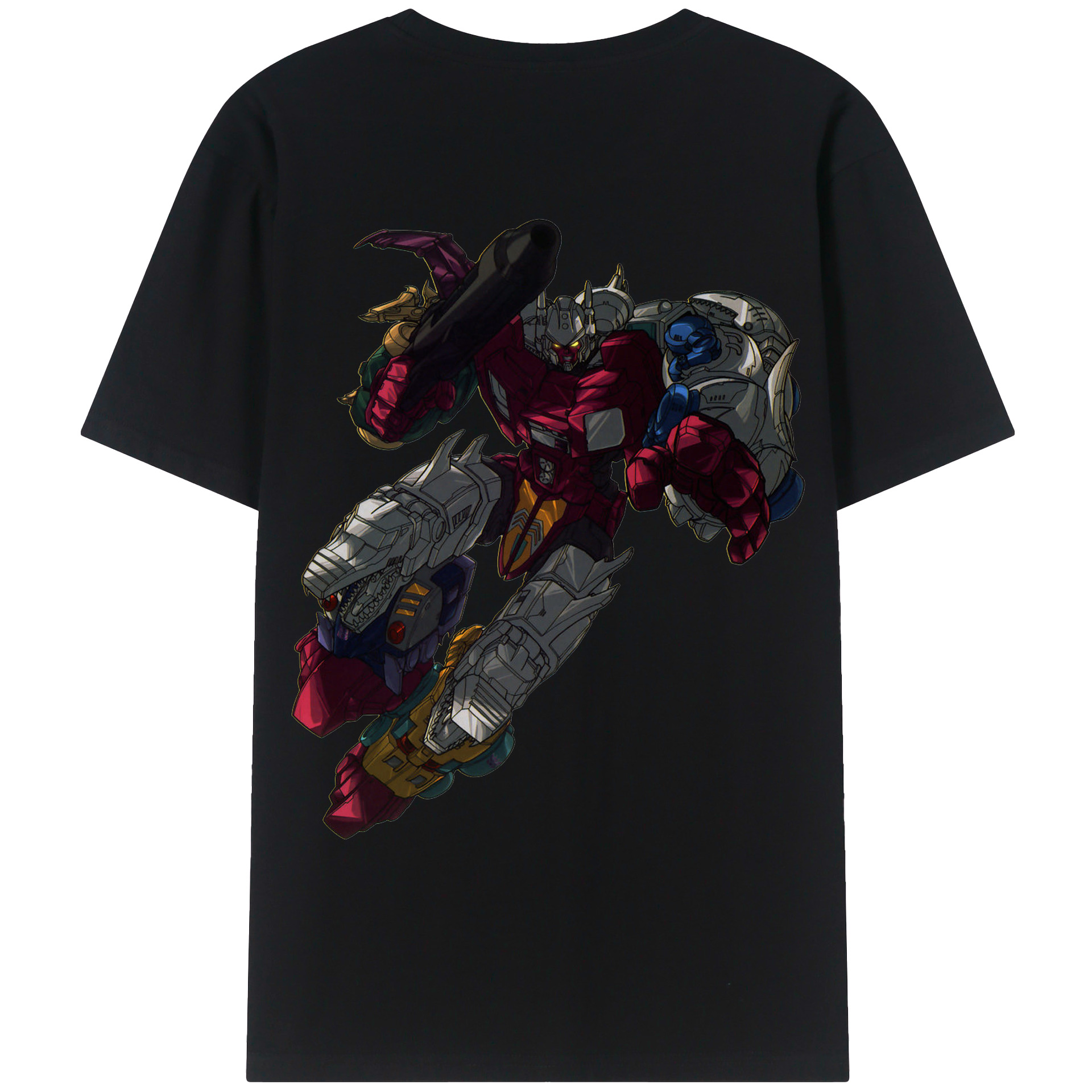 （画像用）  綿100％ メンズ半袖Tシャツ（バックプリント） 通気性