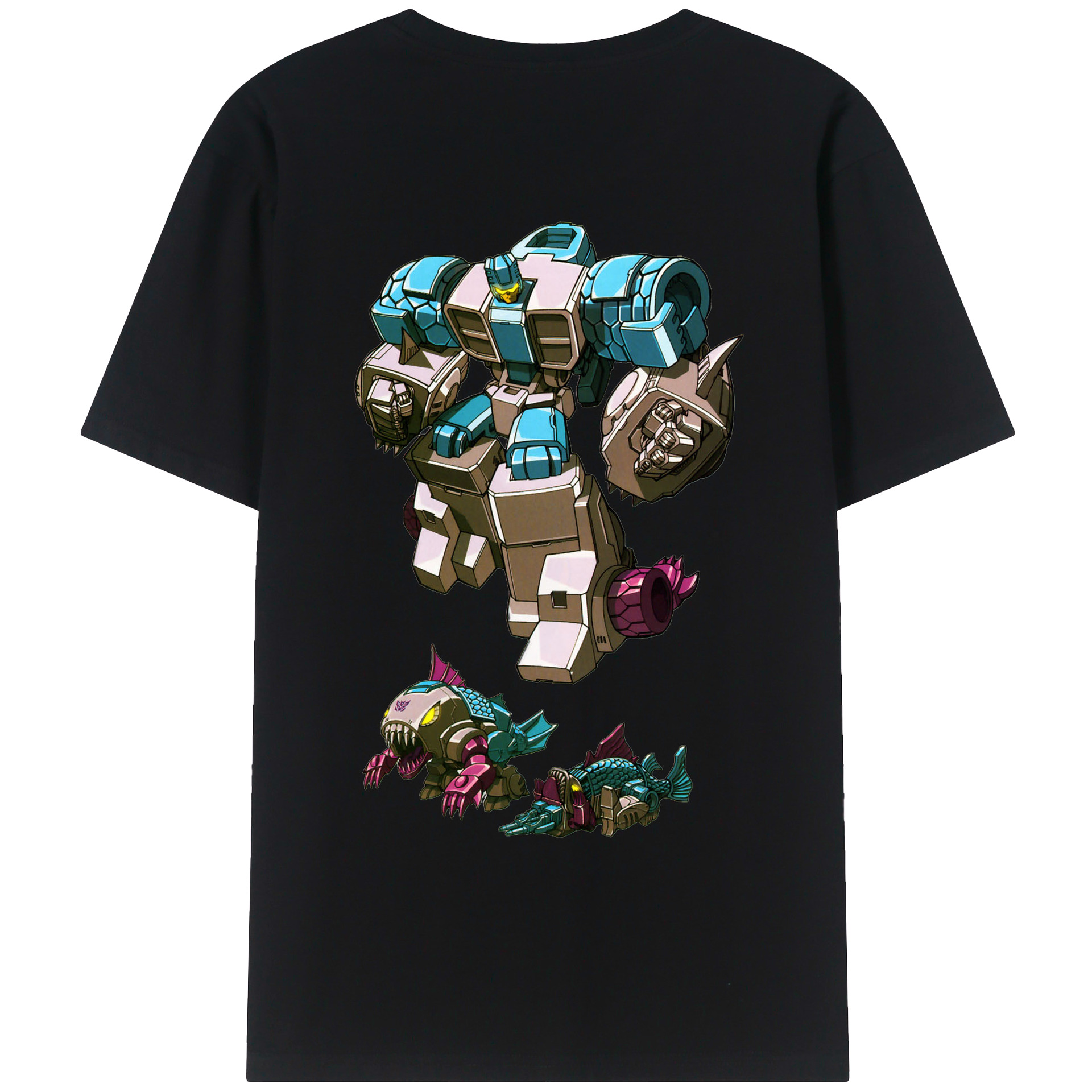 （画像用）  綿100％ メンズ半袖Tシャツ（バックプリント） 通気性