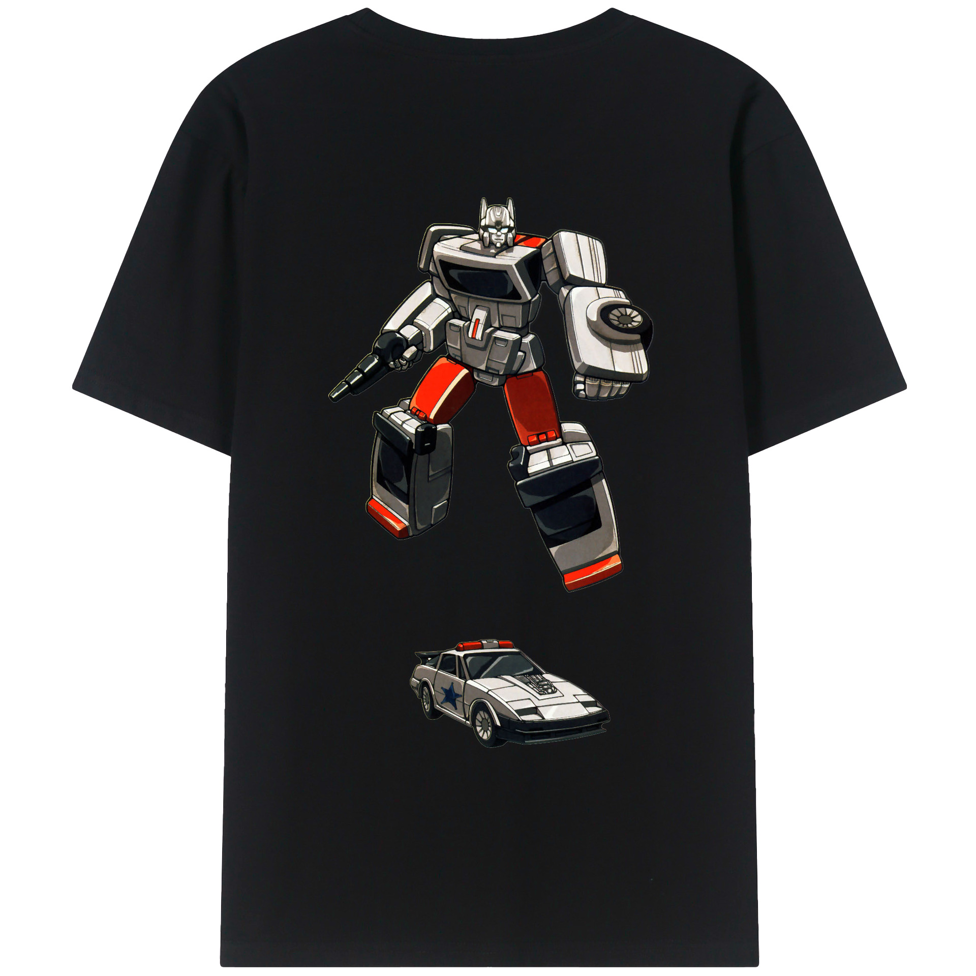 （画像用）  綿100％ メンズ半袖Tシャツ（バックプリント） 通気性