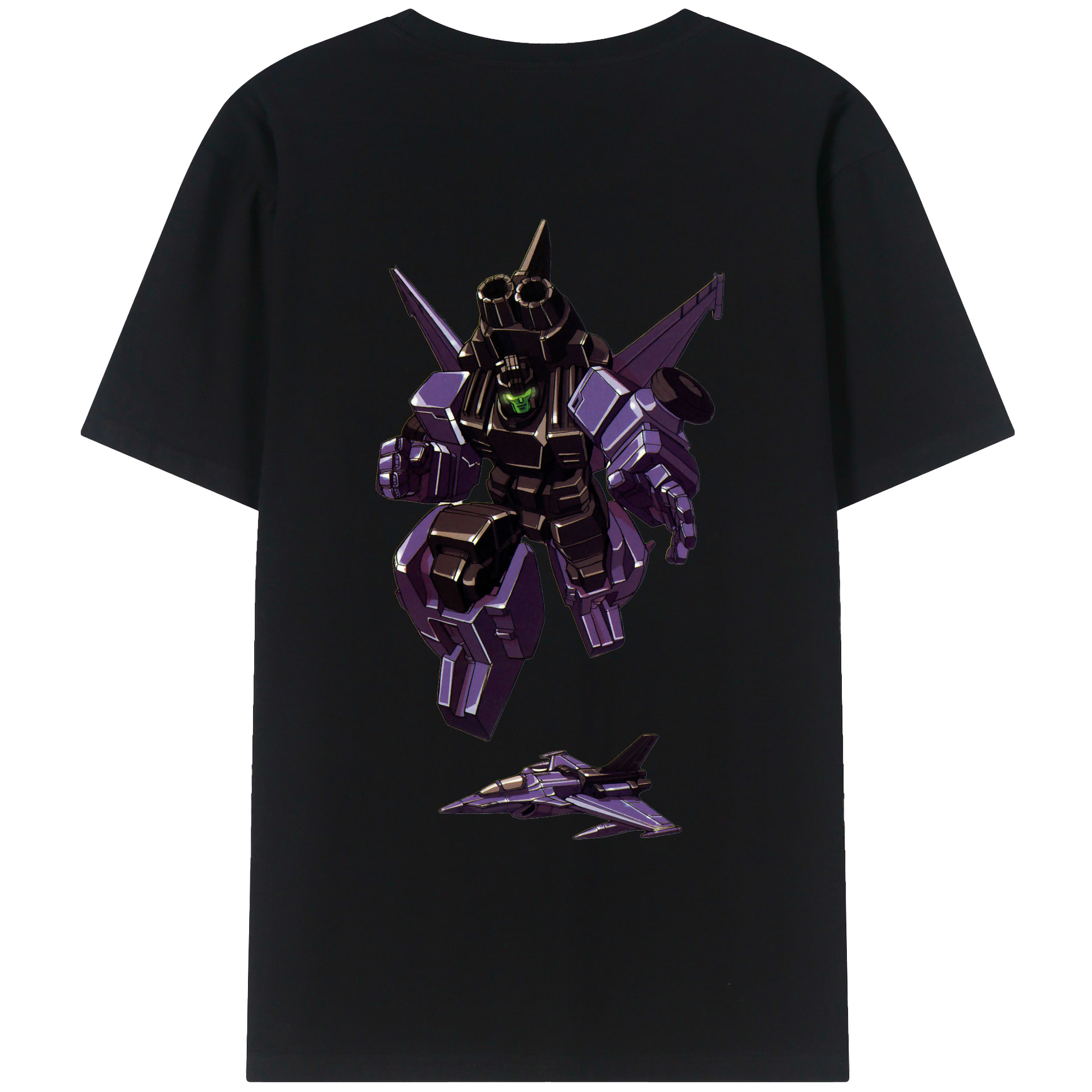 （画像用）  綿100％ メンズ半袖Tシャツ（バックプリント） 通気性
