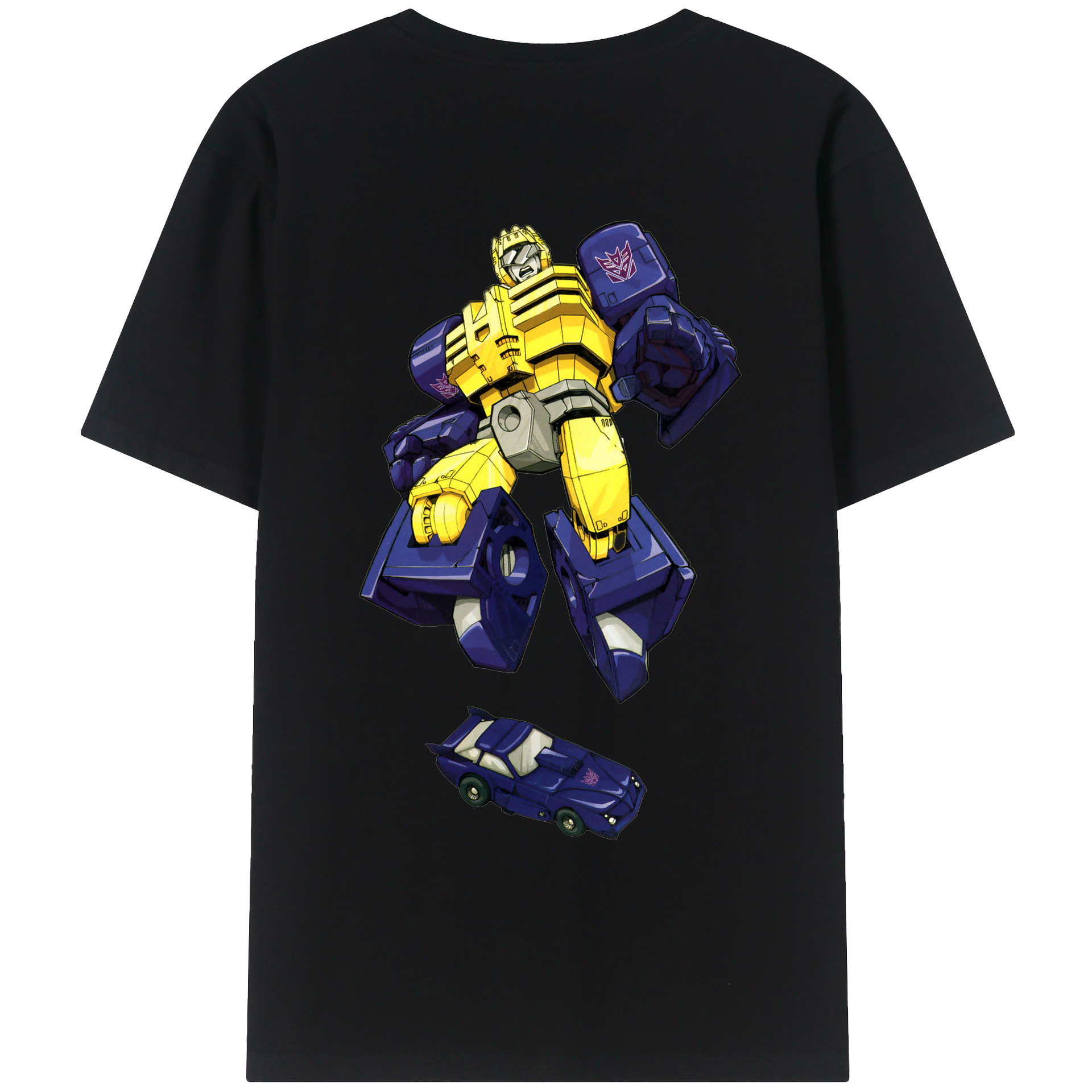 （画像用）  綿100％ メンズ半袖Tシャツ（バックプリント） 通気性