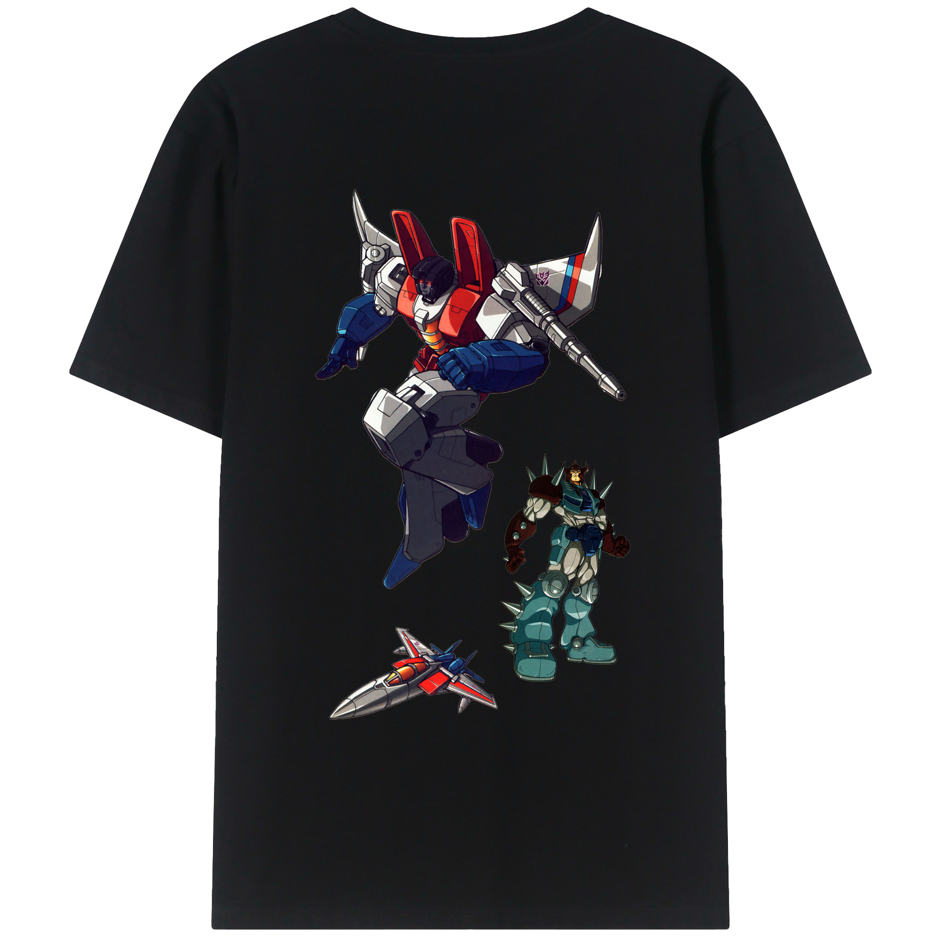 （画像用）  綿100％ メンズ半袖Tシャツ（バックプリント） 通気性