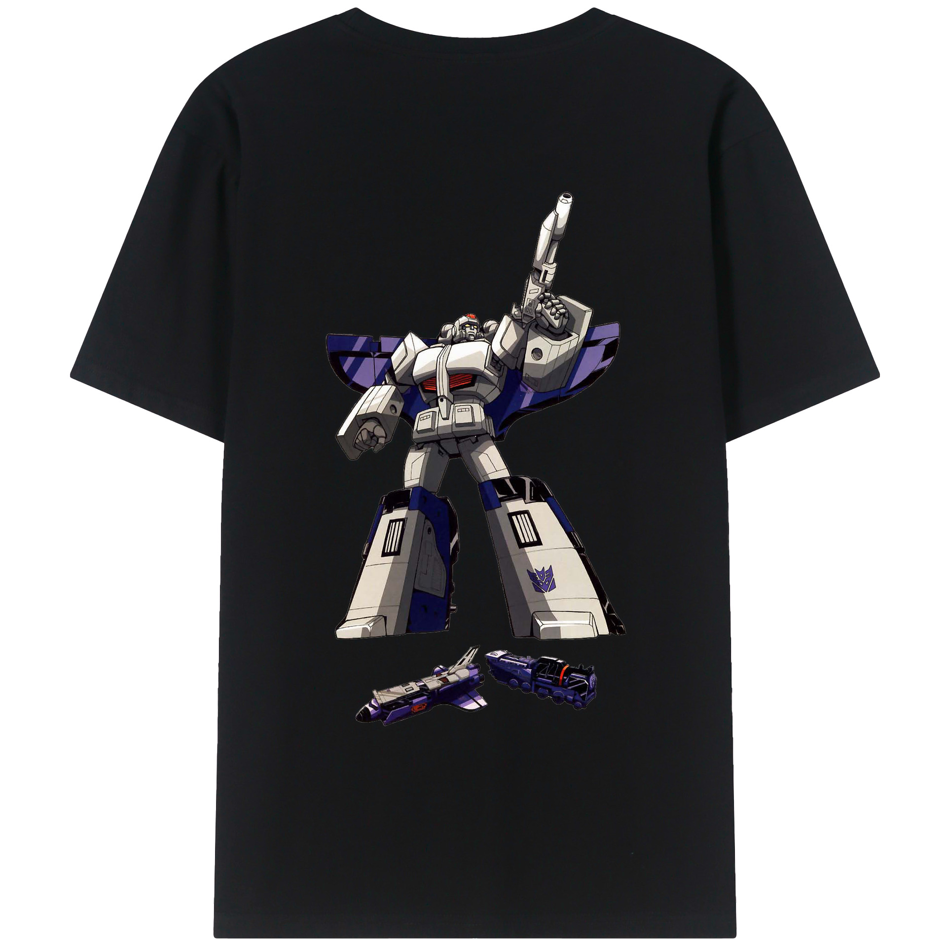 （画像用）  綿100％ メンズ半袖Tシャツ（バックプリント） 通気性