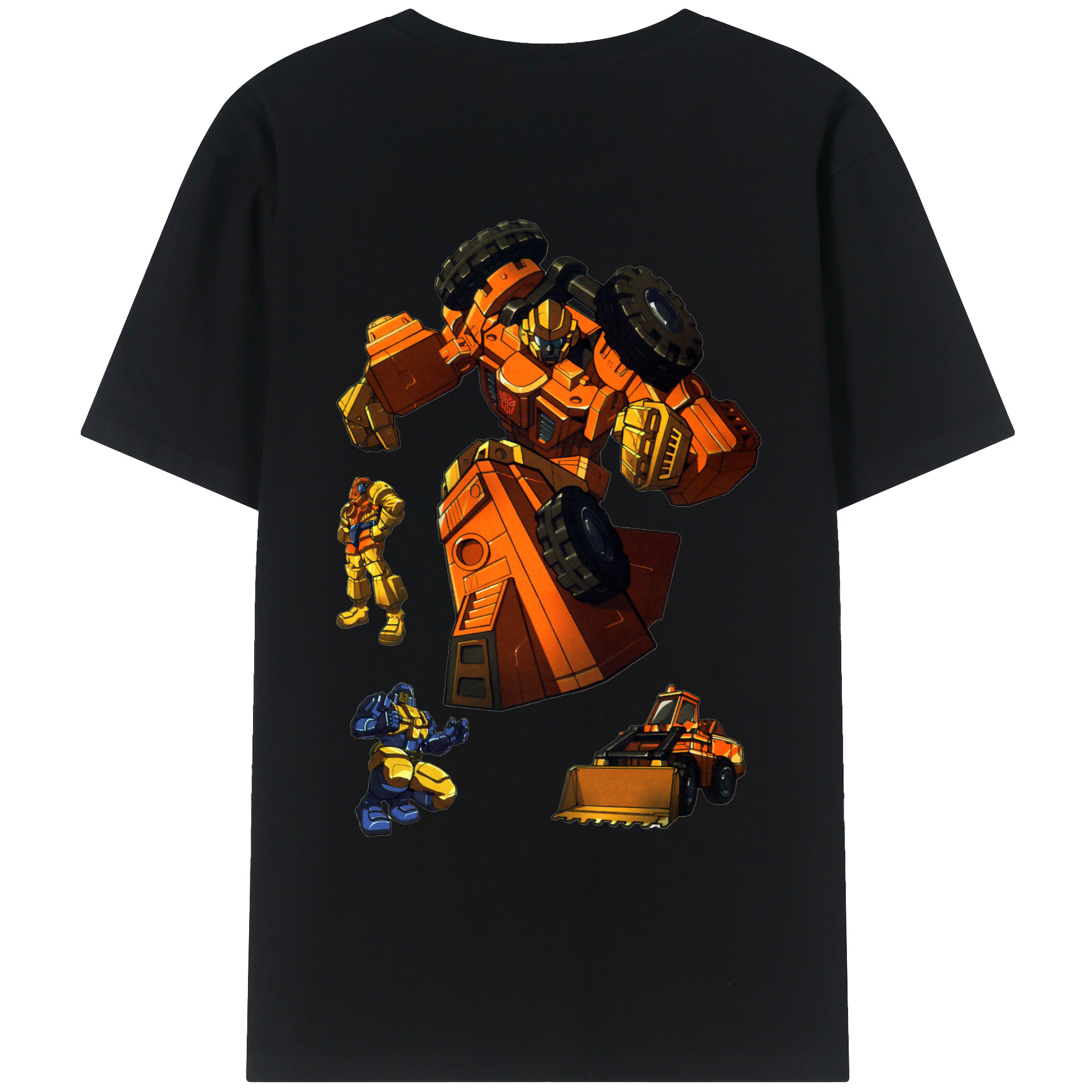 （画像用）  綿100％ メンズ半袖Tシャツ（バックプリント） 通気性