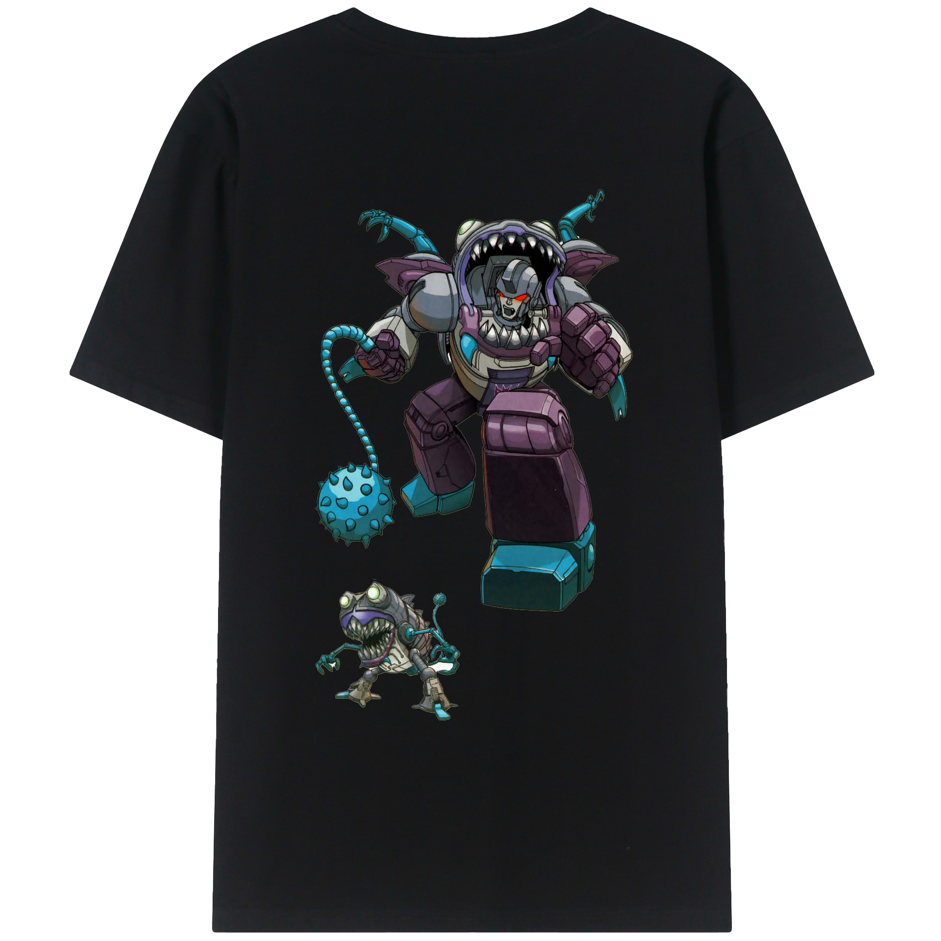（画像用）  綿100％ メンズ半袖Tシャツ（バックプリント） 通気性